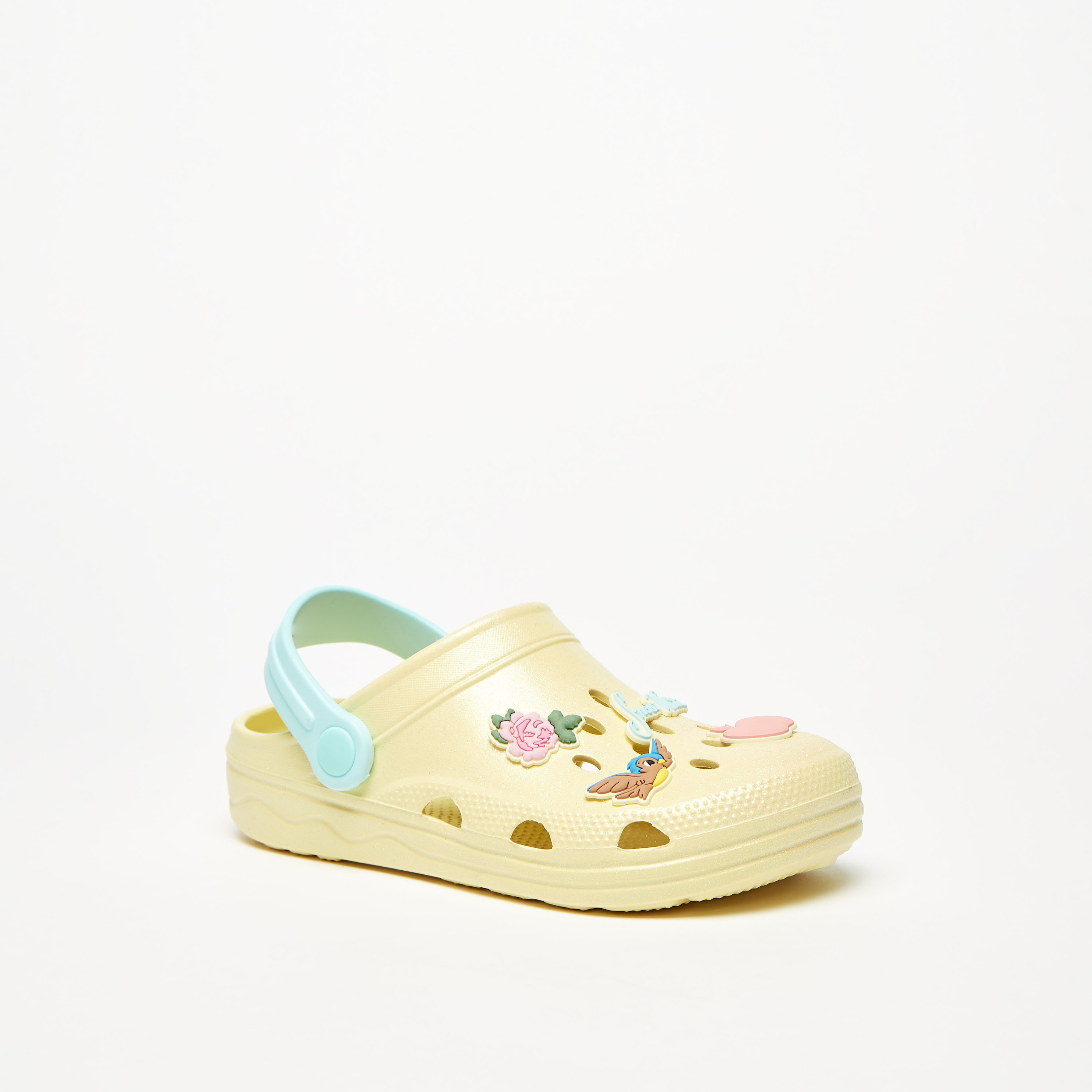 Disney Snow White Applique Detail Clogs-girls-shoes-flipflopsandslides-image-1
