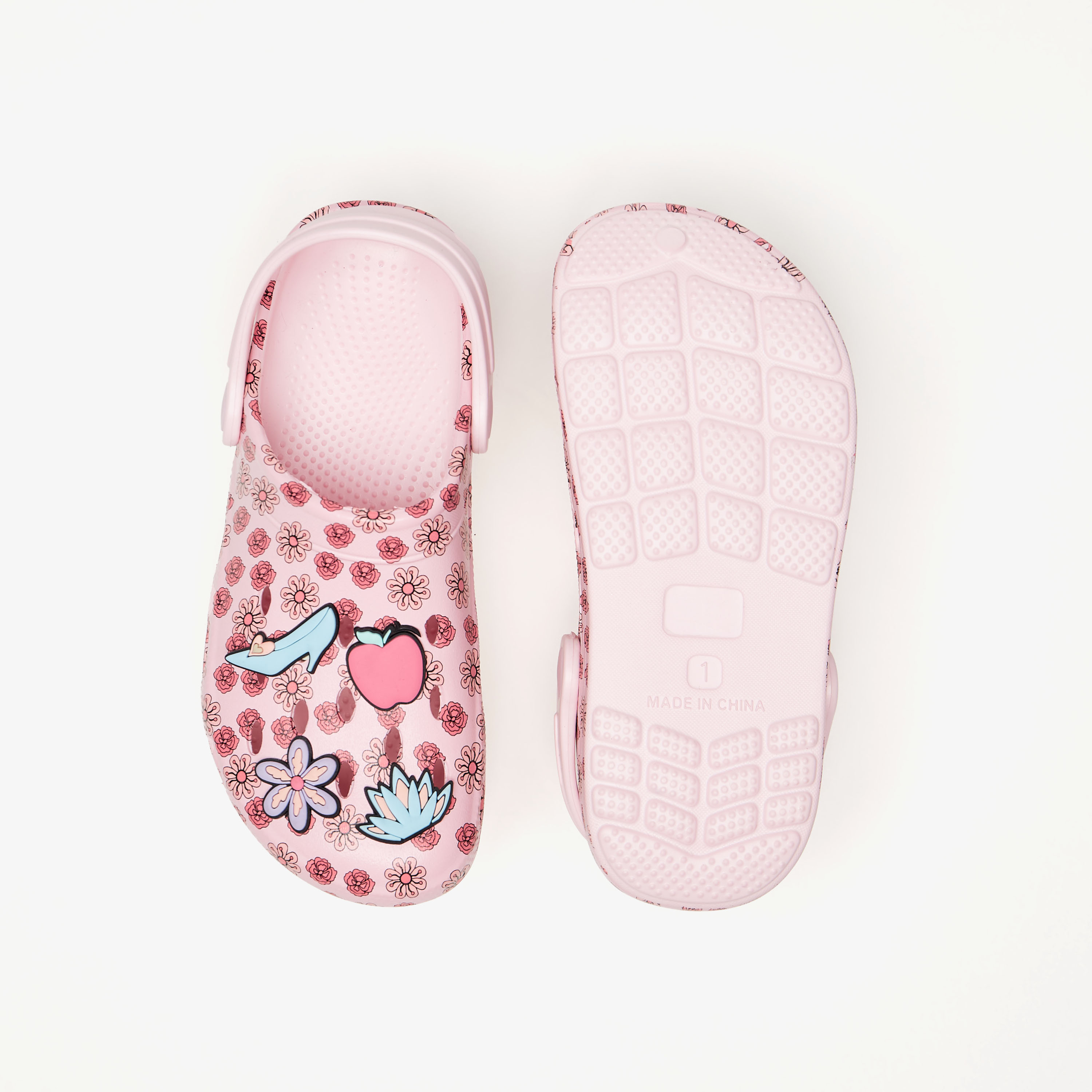 Disney Princess Applique Detail Clogs-girls-shoes-flipflopsandslides-image-4