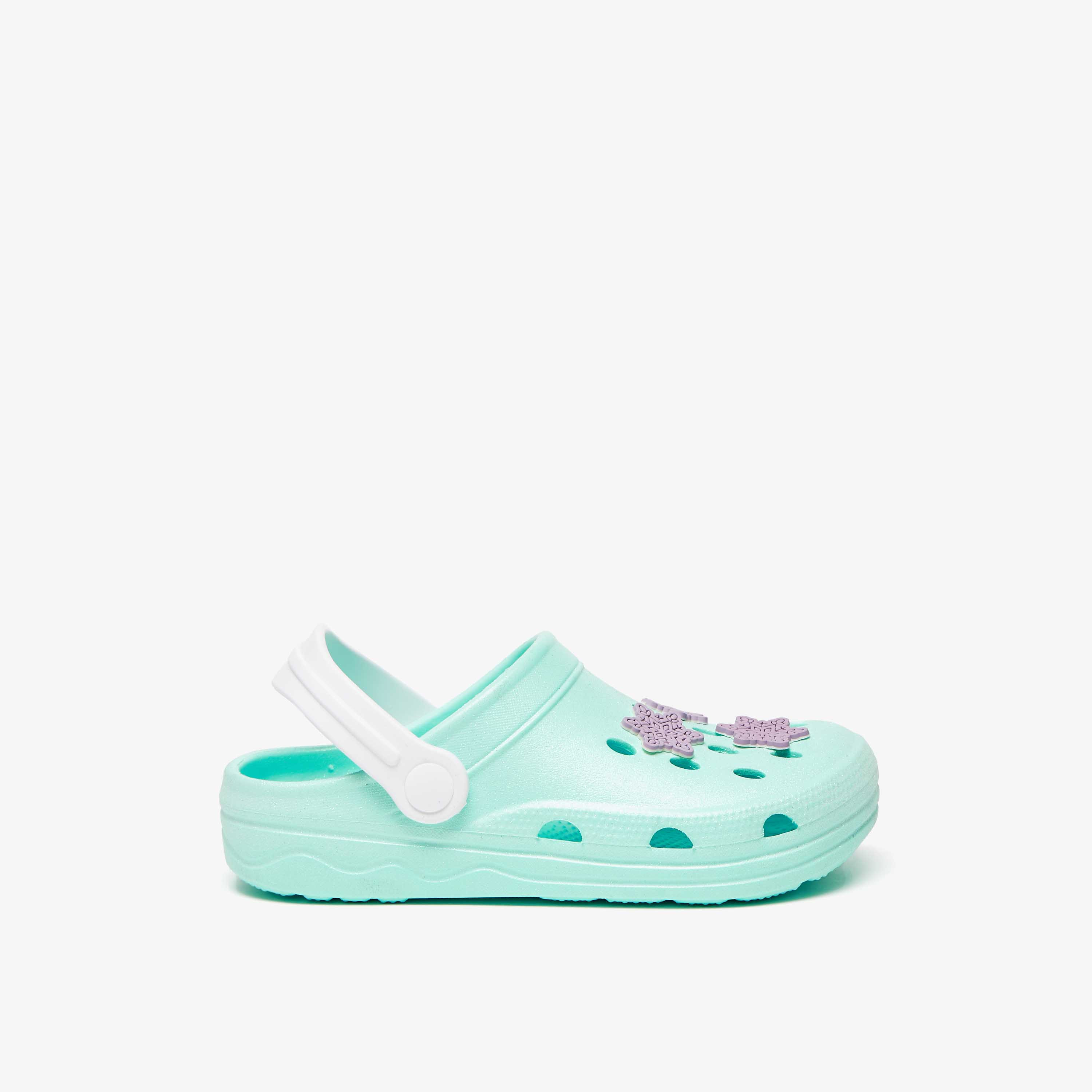 Disney Frozen Applique Detail Clogs-girls-shoes-flipflopsandslides-image-3