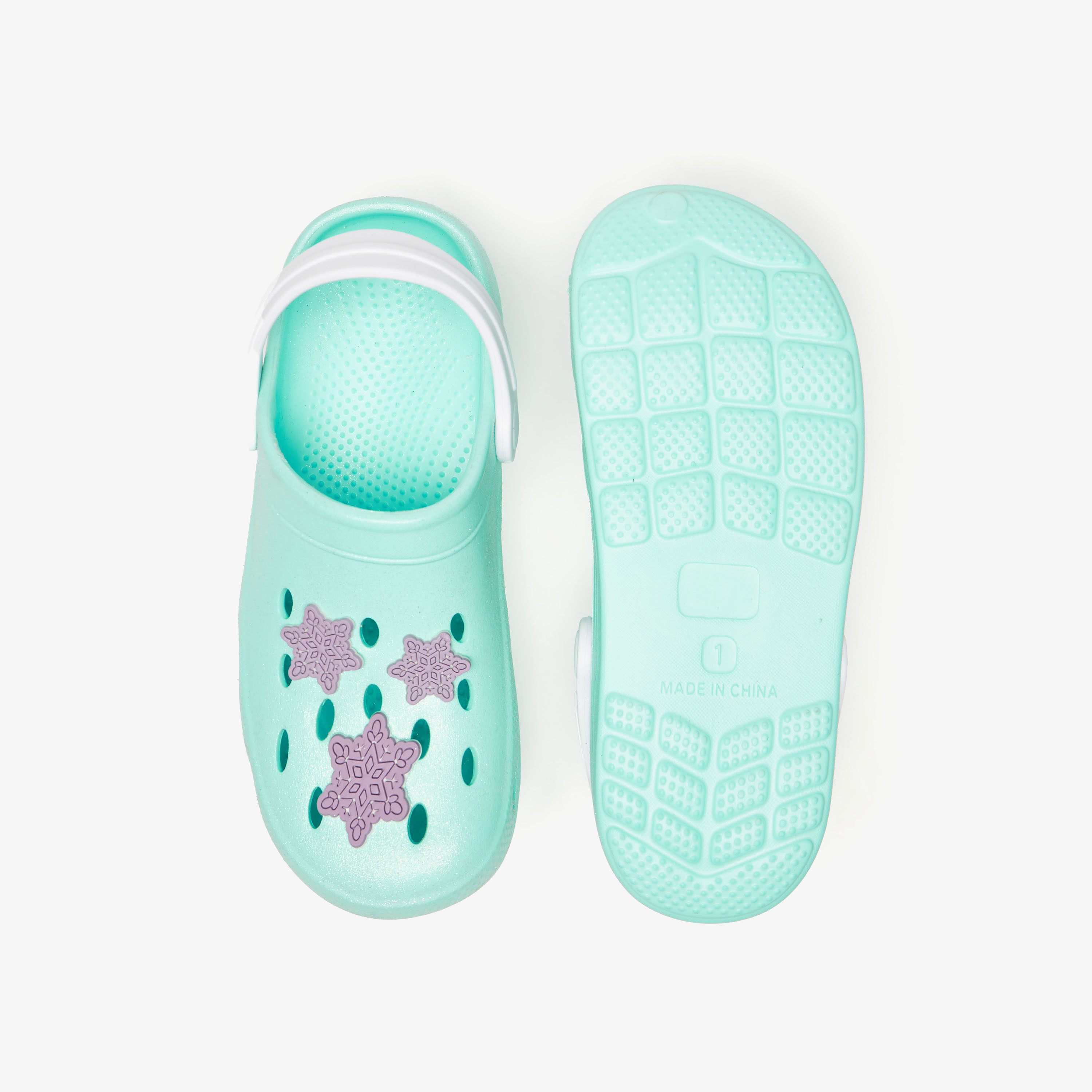 Disney Frozen Applique Detail Clogs-girls-shoes-flipflopsandslides-image-4