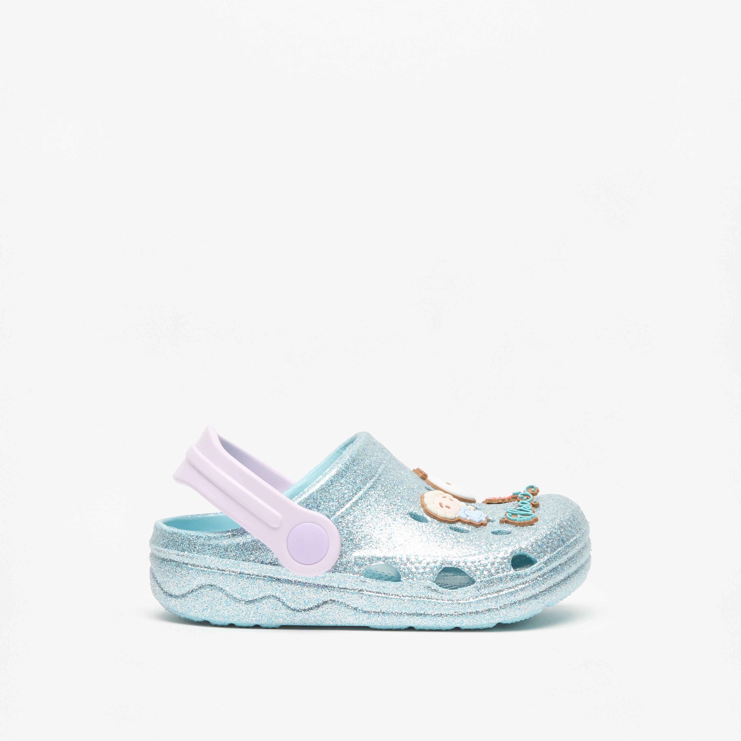 صندل بحزام خلفي وتزيينات فروزن من ديزني-girls-shoes-flipflopsandslides-image-3