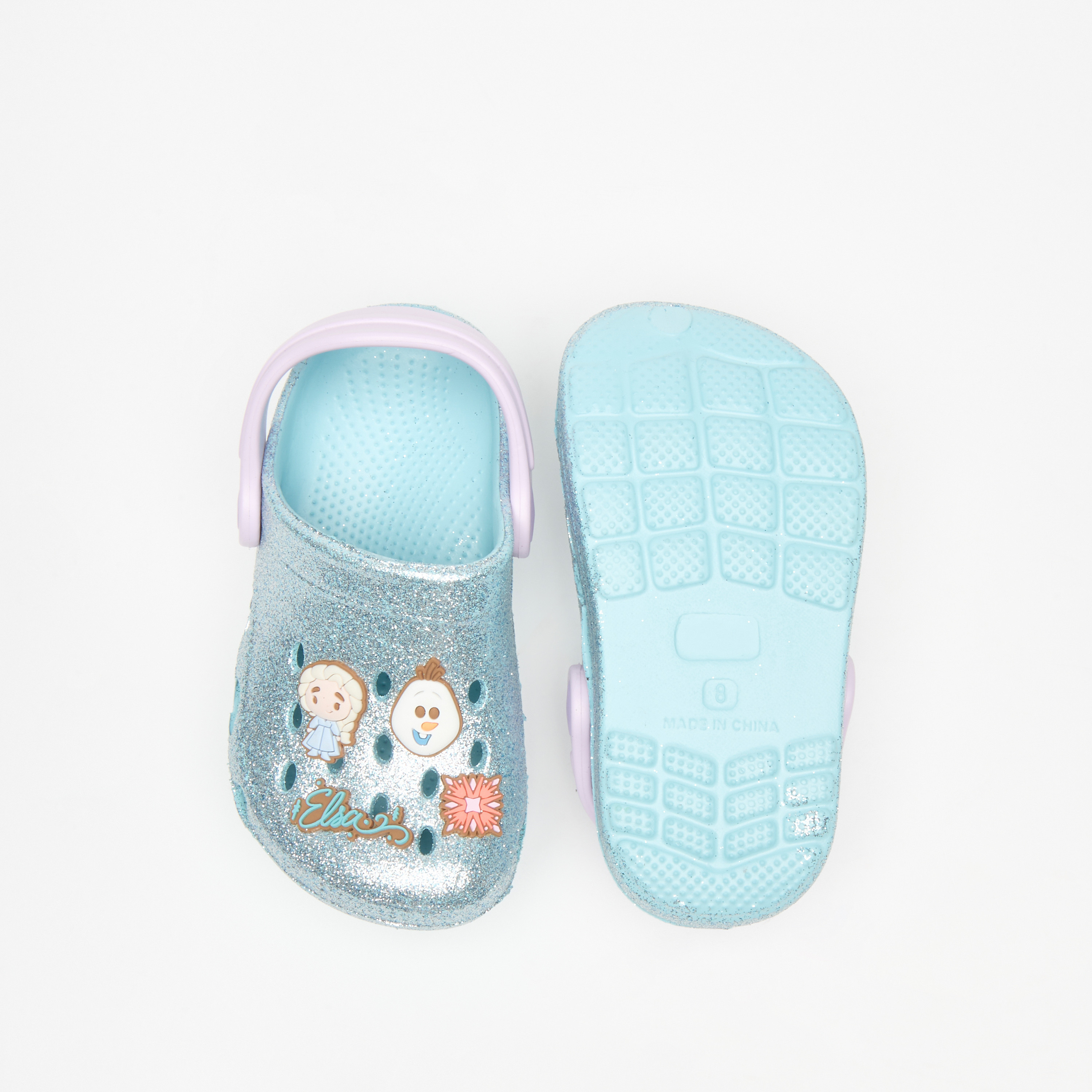 صندل بحزام خلفي وتزيينات فروزن من ديزني-girls-shoes-flipflopsandslides-image-4