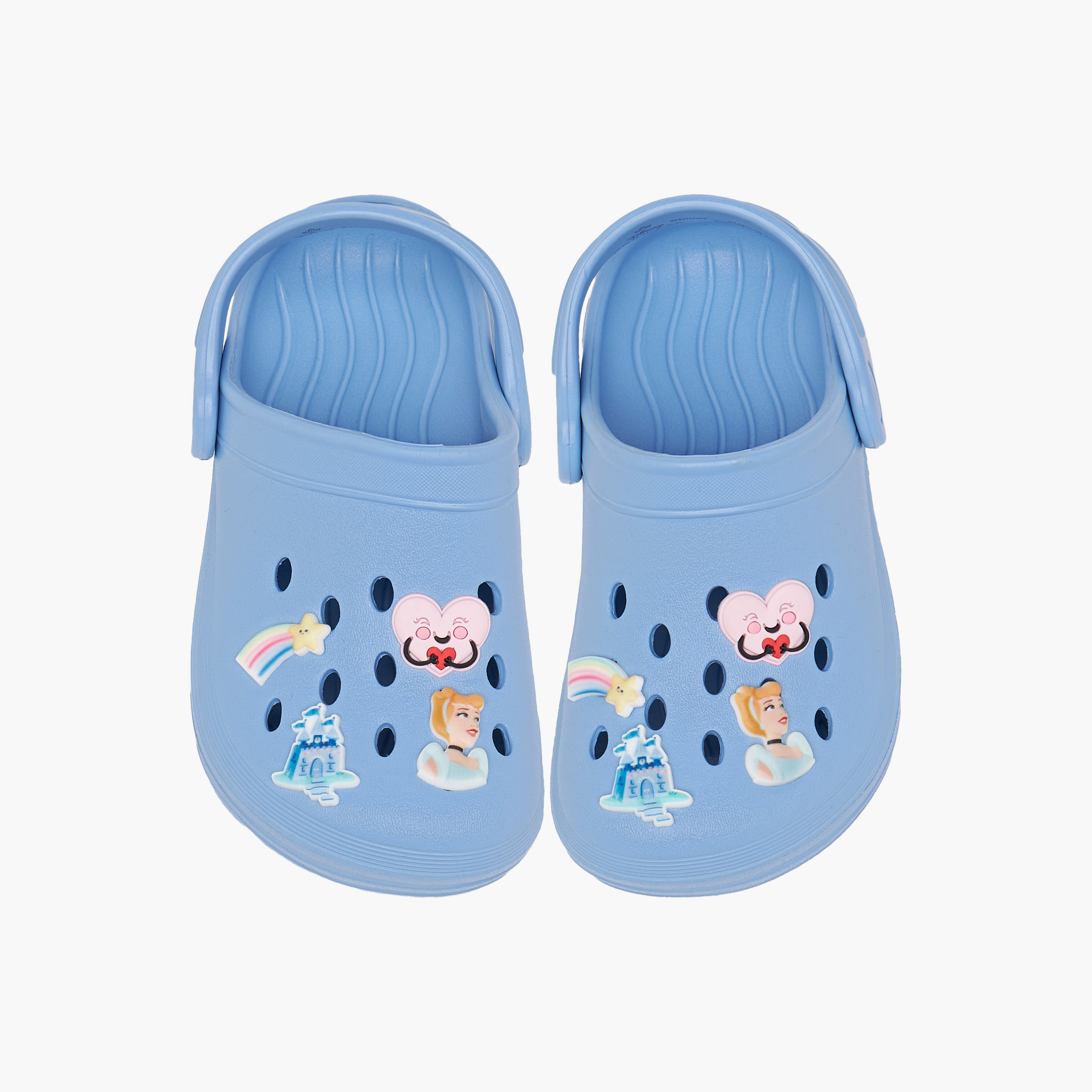 صندل كلوج سهل الارتداء بزينة برنسيس من ديزني-girls-shoes-flipflopsandslides-image-1