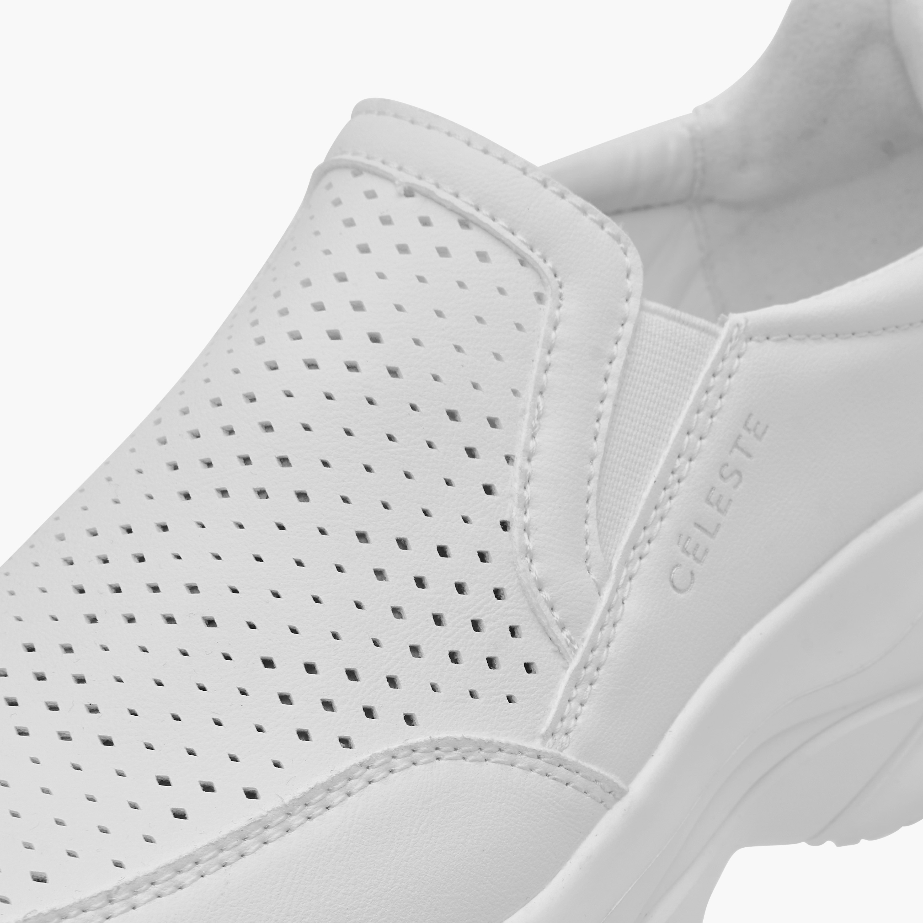 Celeste Women's Cutout Detail Slip-On Sneakers with Chunky Sole-women-shoes-sneakers-image-4