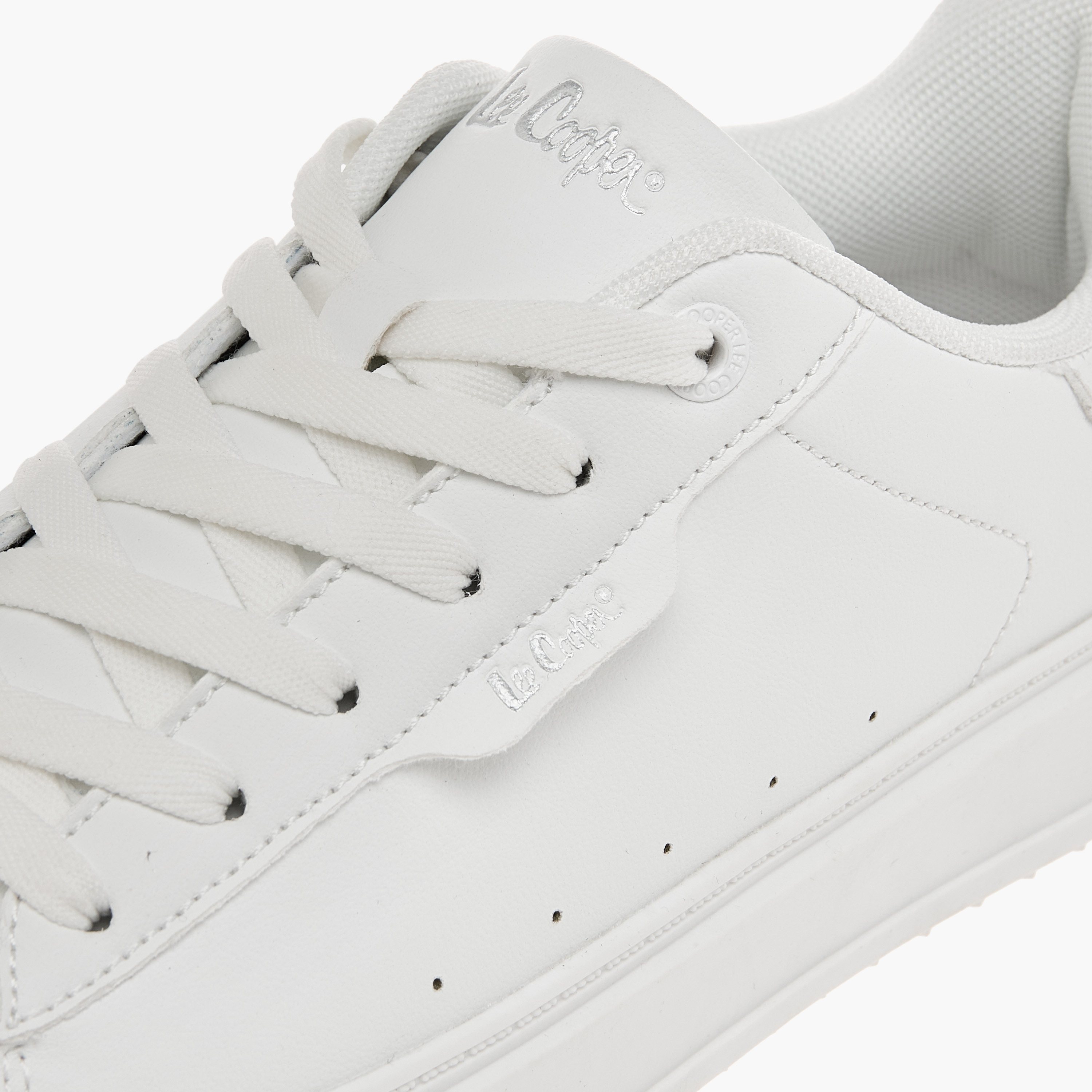 Lee Cooper Women's Panelled Sneakers with Lace-Up Closure-women-shoes-sneakers-image-4