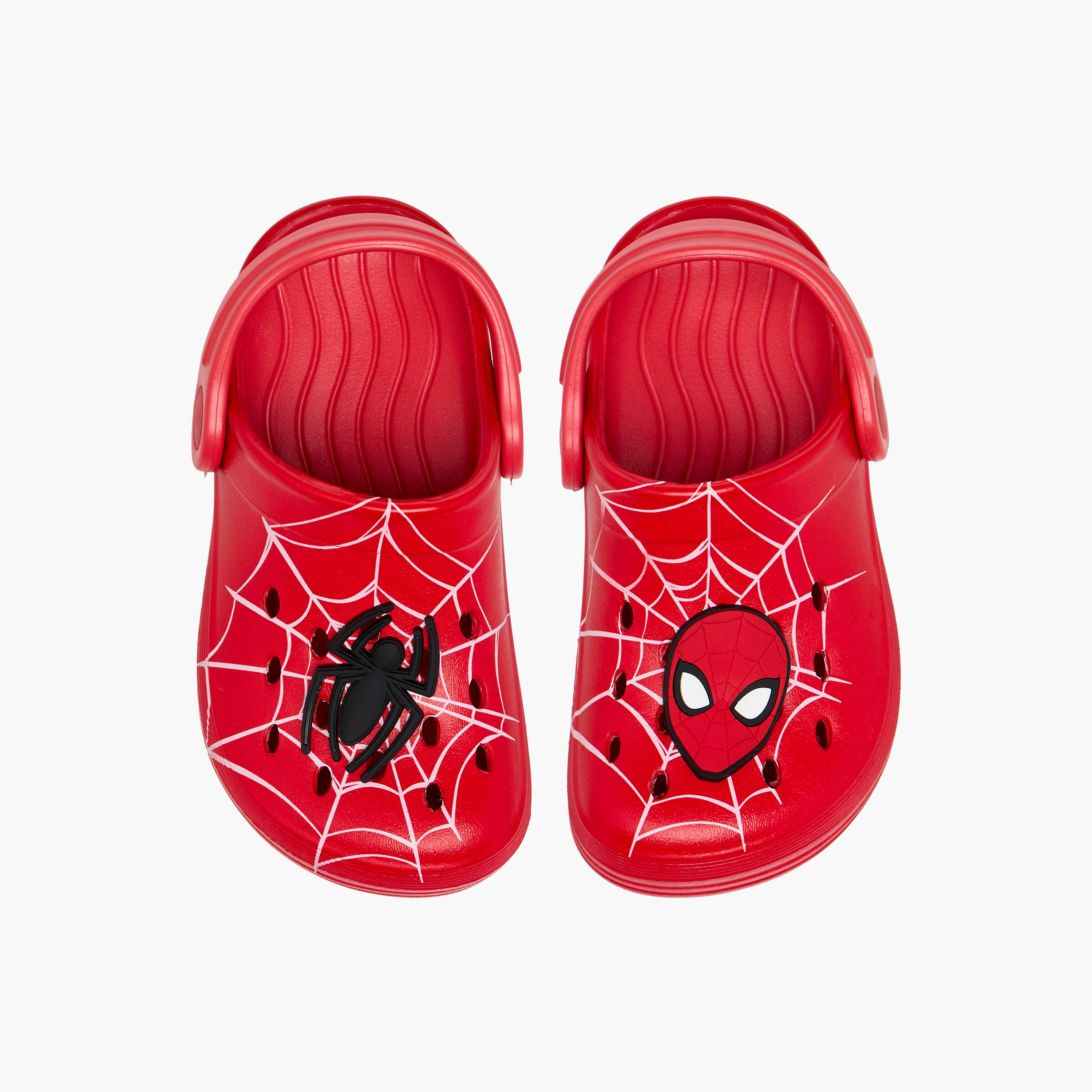 Marvel Boys Spider-Man Applique Clogs with Backstrap-boys-shoes-sandals-image-1
