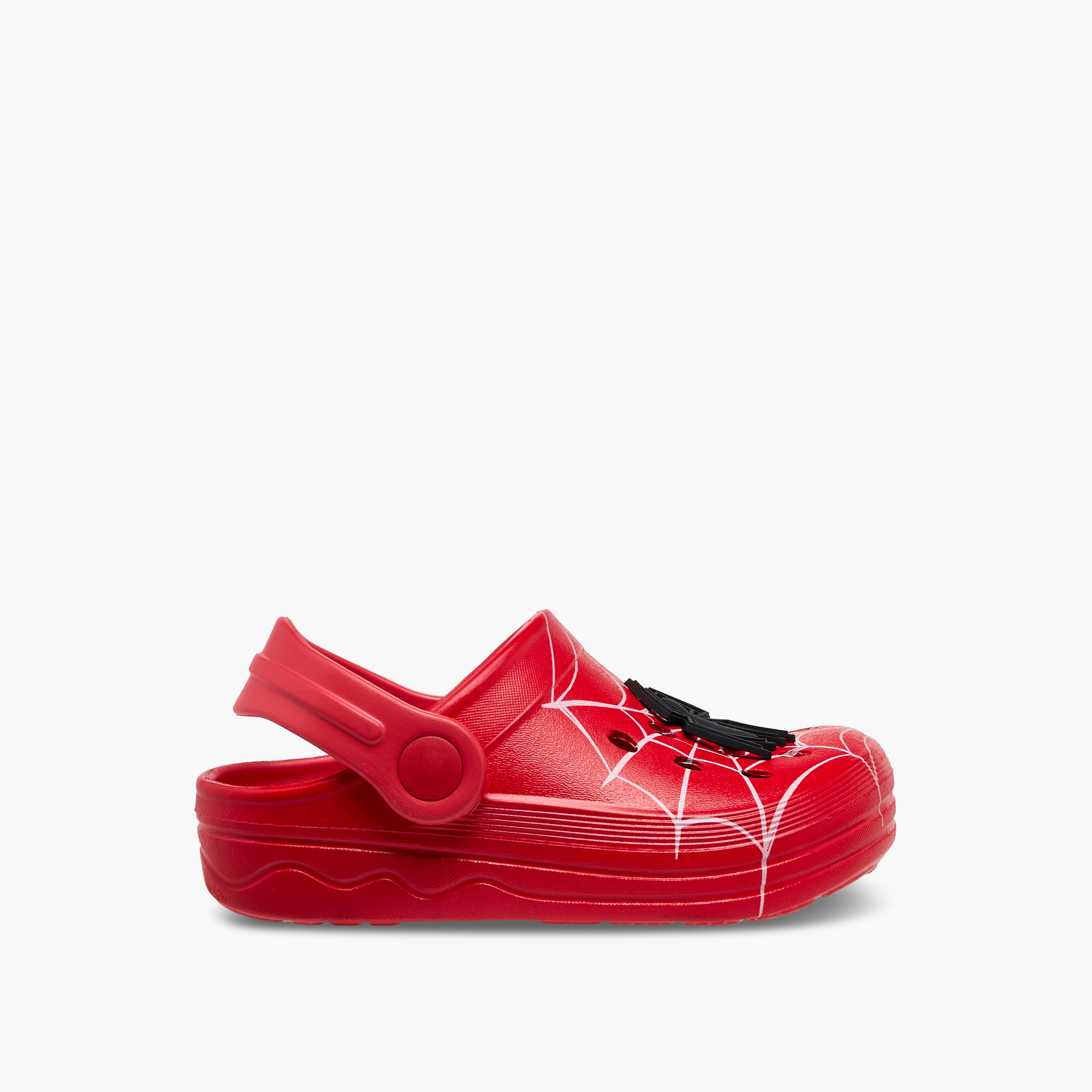 Marvel Boys Spider-Man Applique Clogs with Backstrap-boys-shoes-sandals-image-3