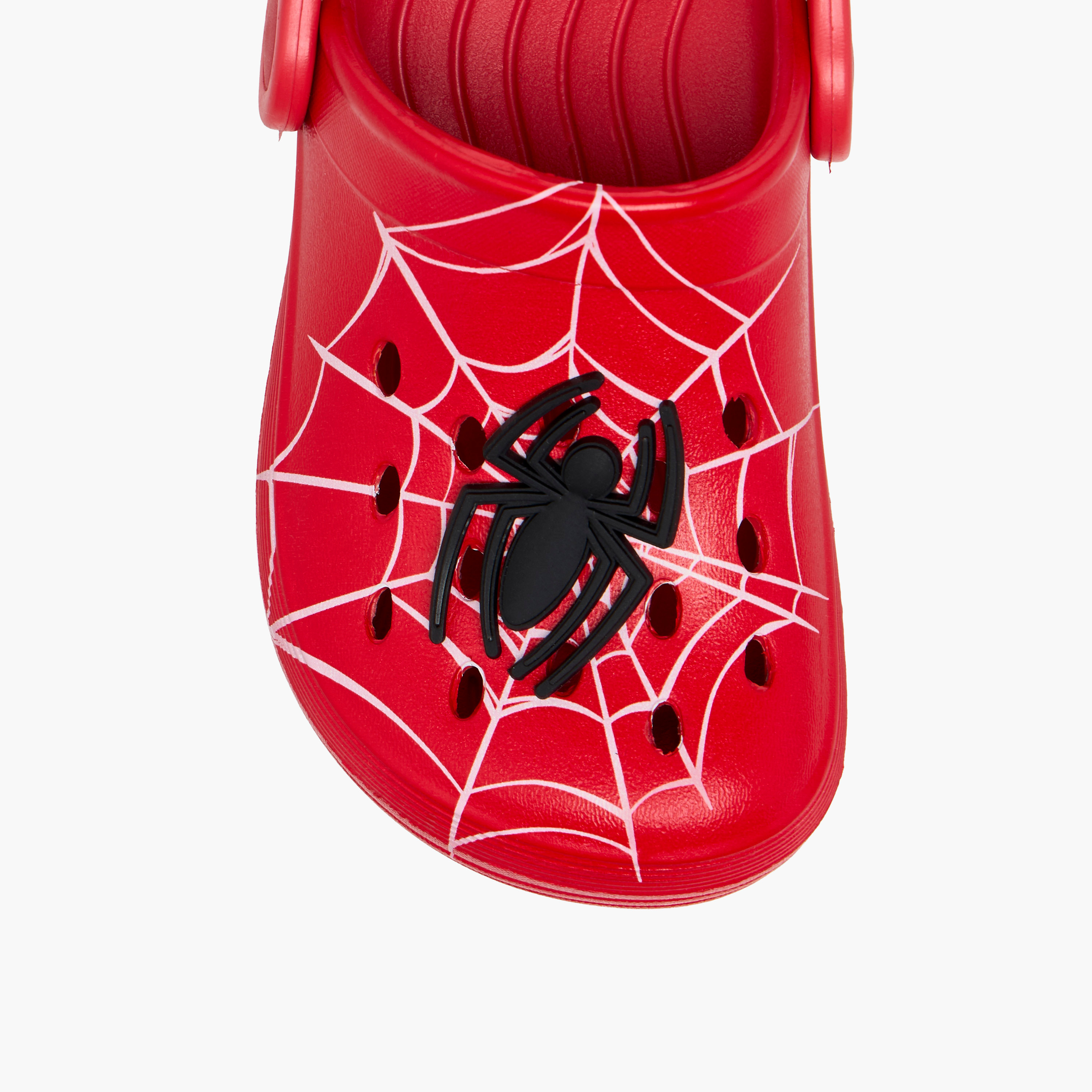 Marvel Boys Spider-Man Applique Clogs with Backstrap-boys-shoes-sandals-image-4