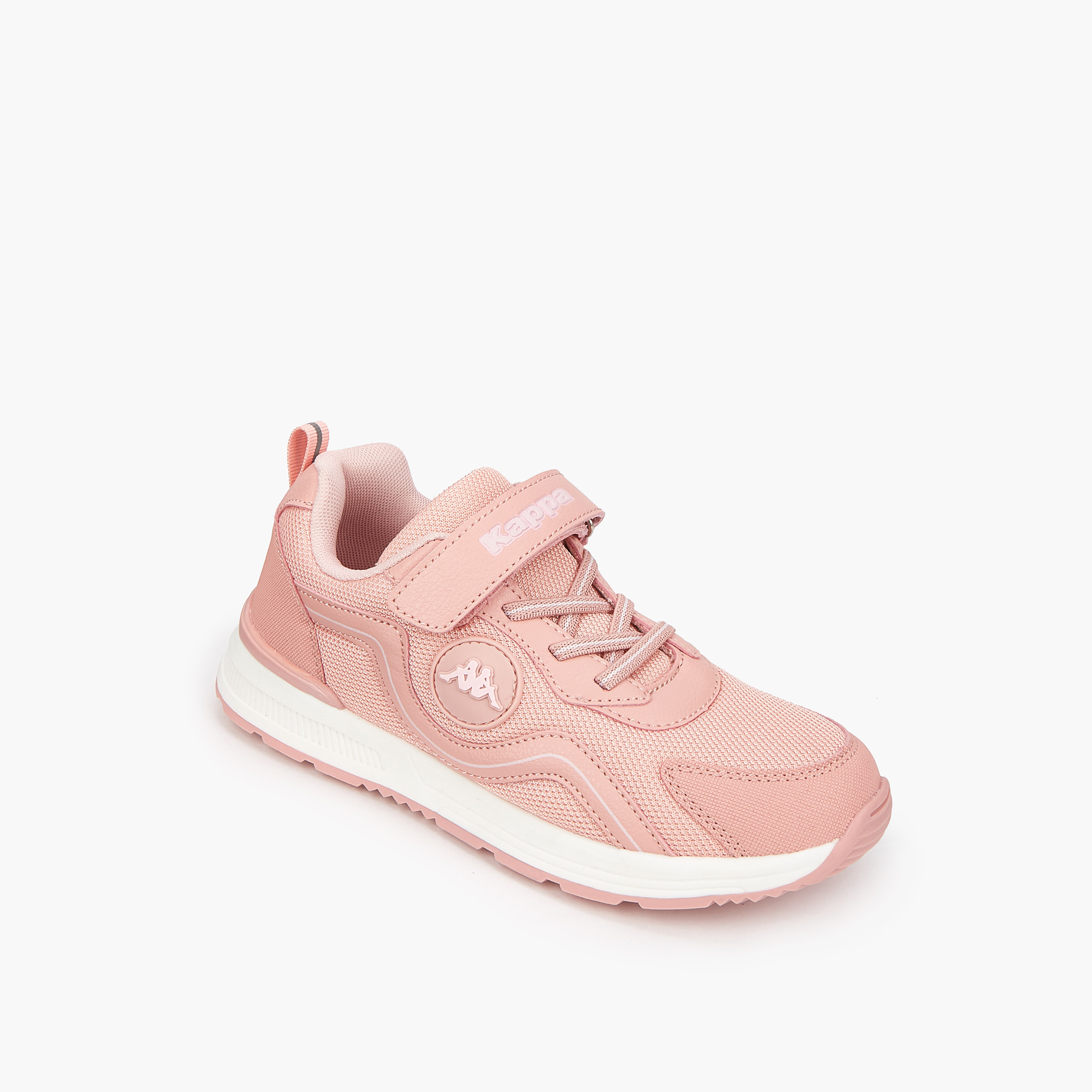 Kappa Girls Panelled Hook & Loop Walking Shoes-girls-shoes-sports-image-1