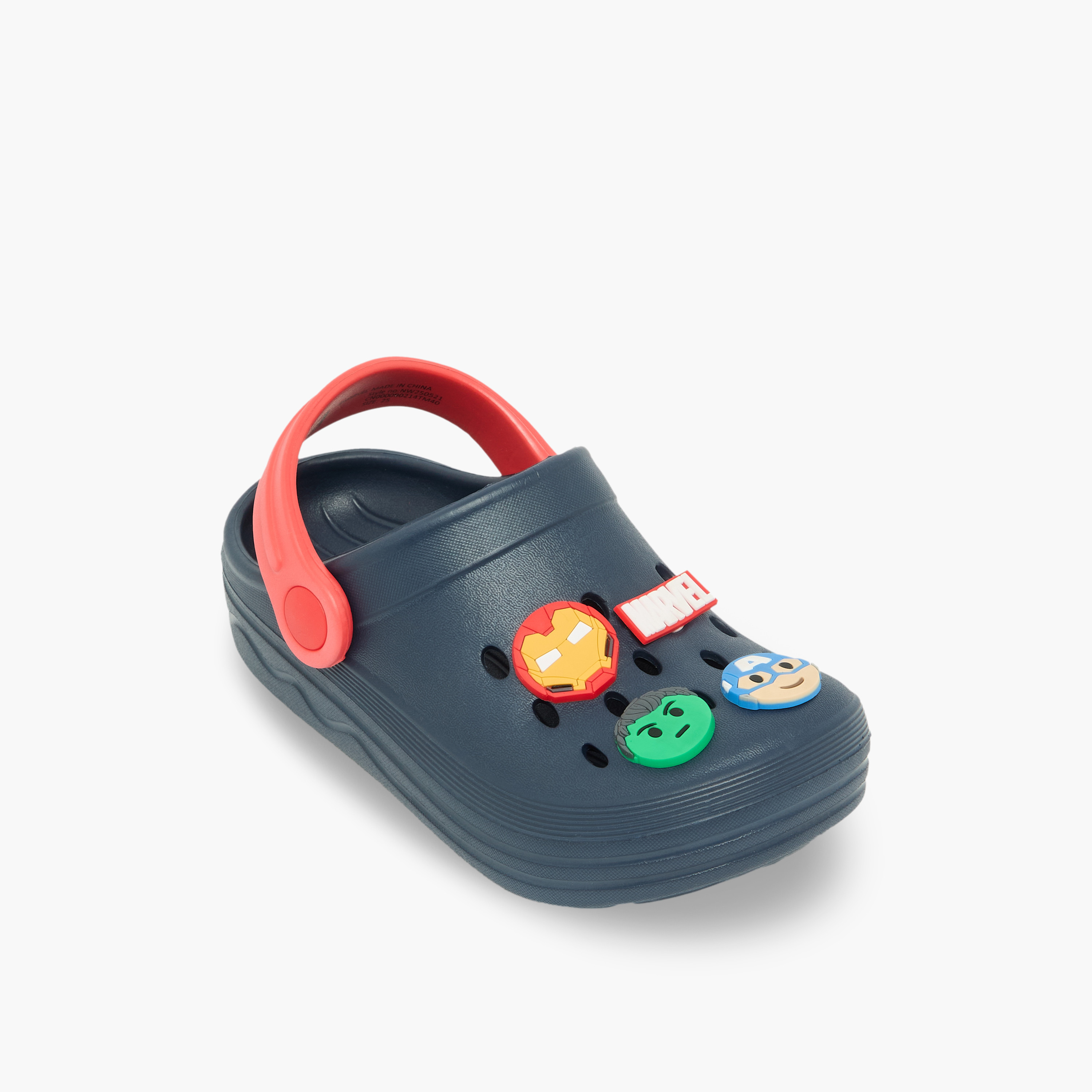 صندل كلوج بتزيينات جيبيتز وحزام خلفي للأولاد من مارفل-boys-shoes-sandals-image-2