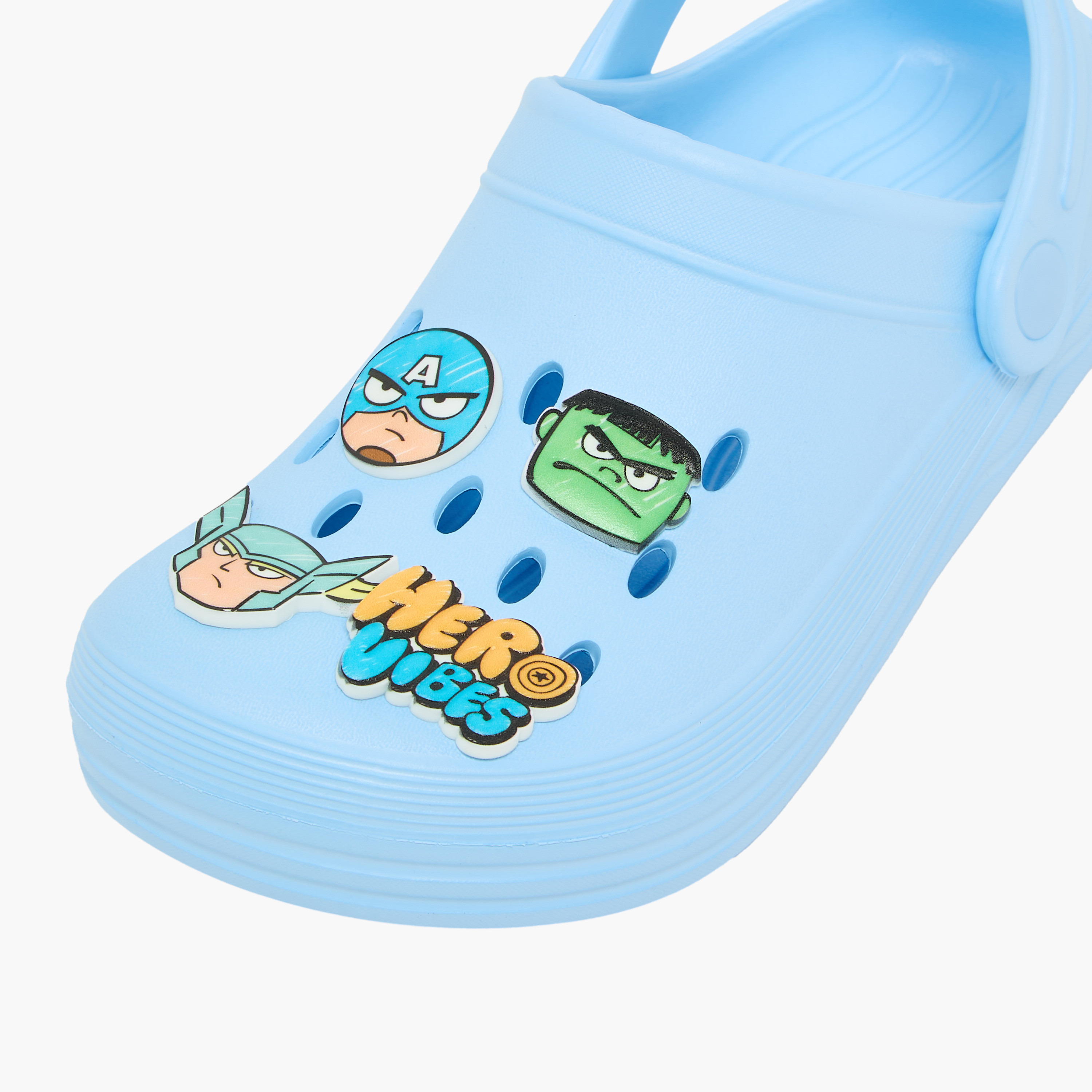 Marvel Boys Jibbitz Accent Backstrap Clogs-boys-shoes-sandals-image-7