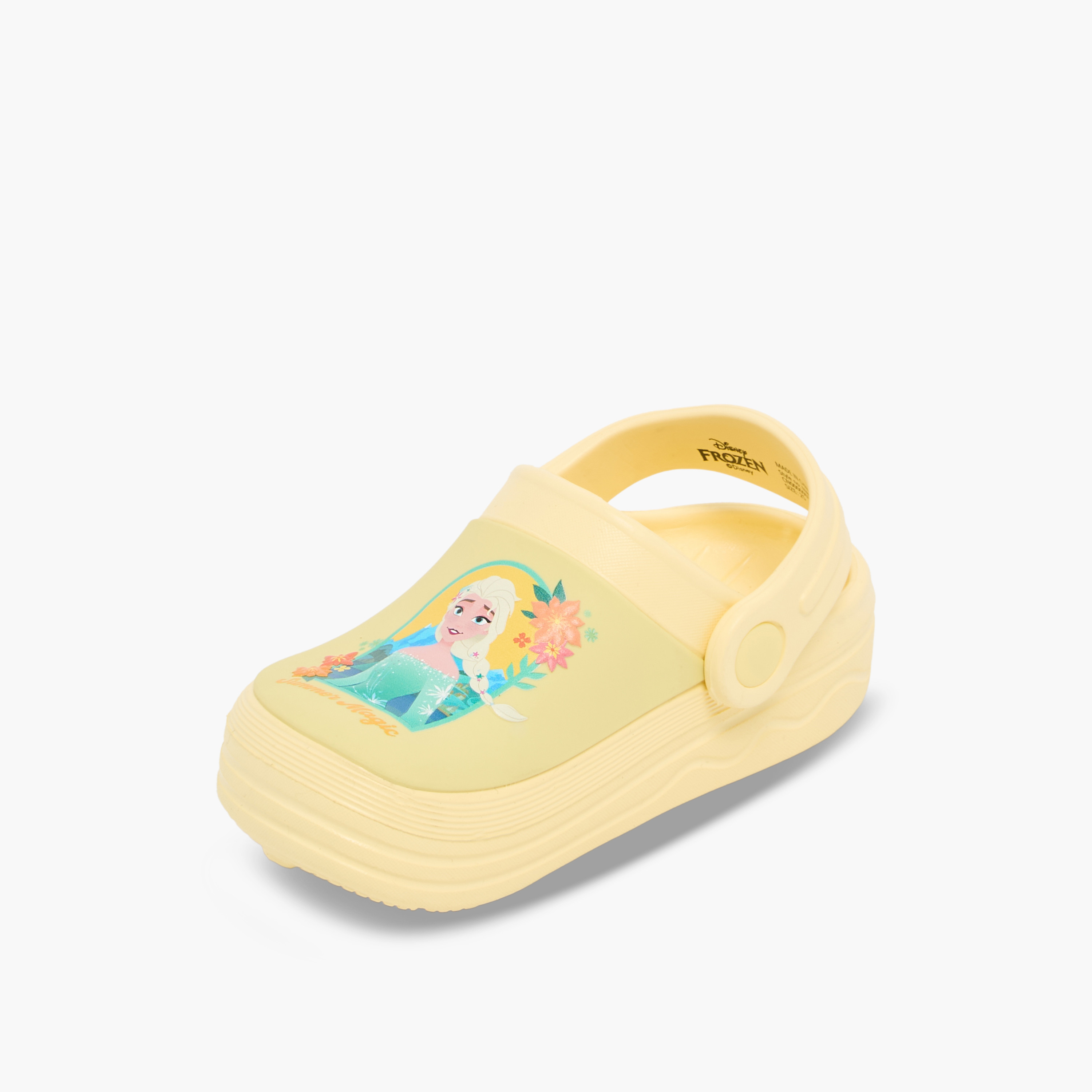 Disney Girls Elsa Print Backstrap Clogs-girls-shoes-sandals-image-4