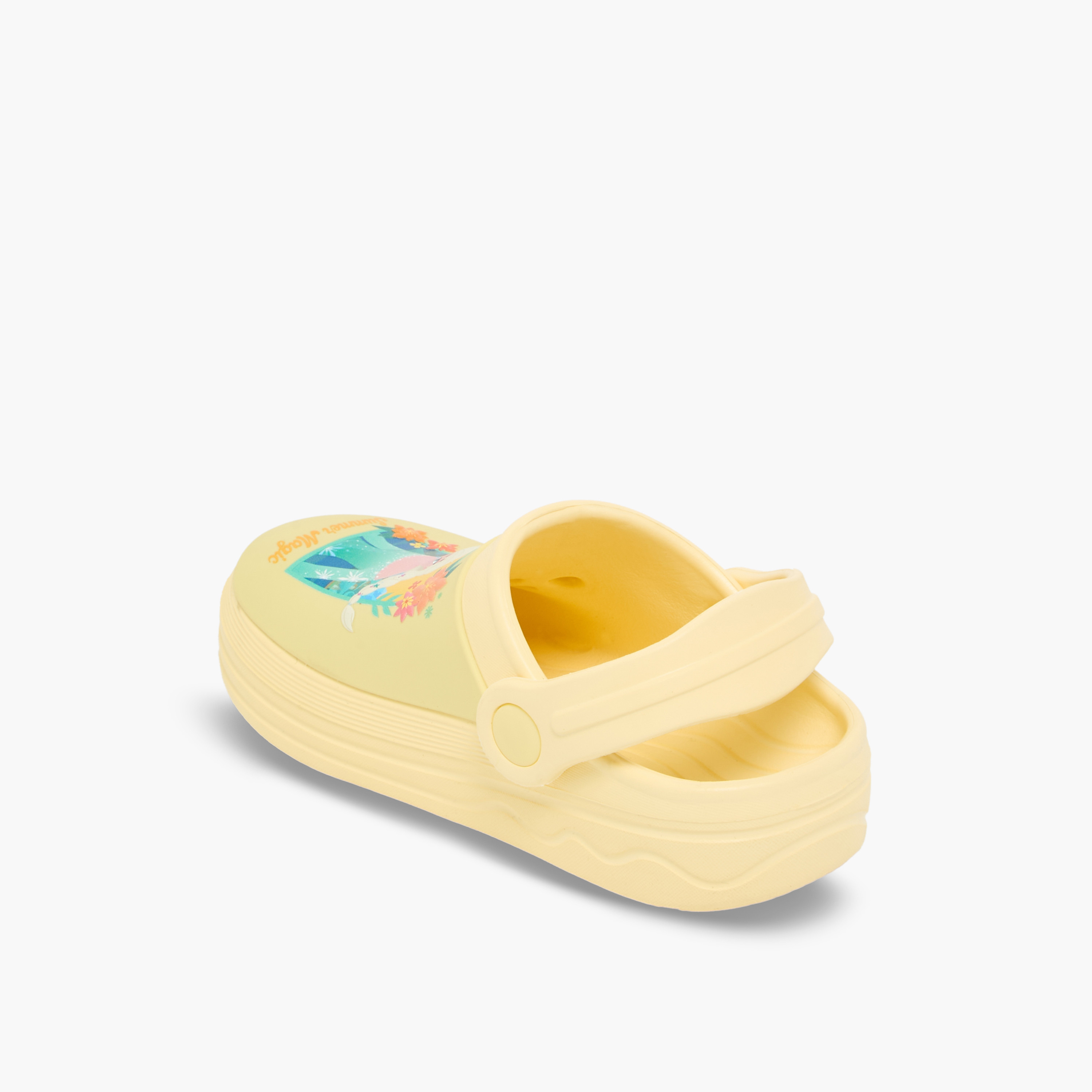 Disney Girls Elsa Print Backstrap Clogs-girls-shoes-sandals-image-5