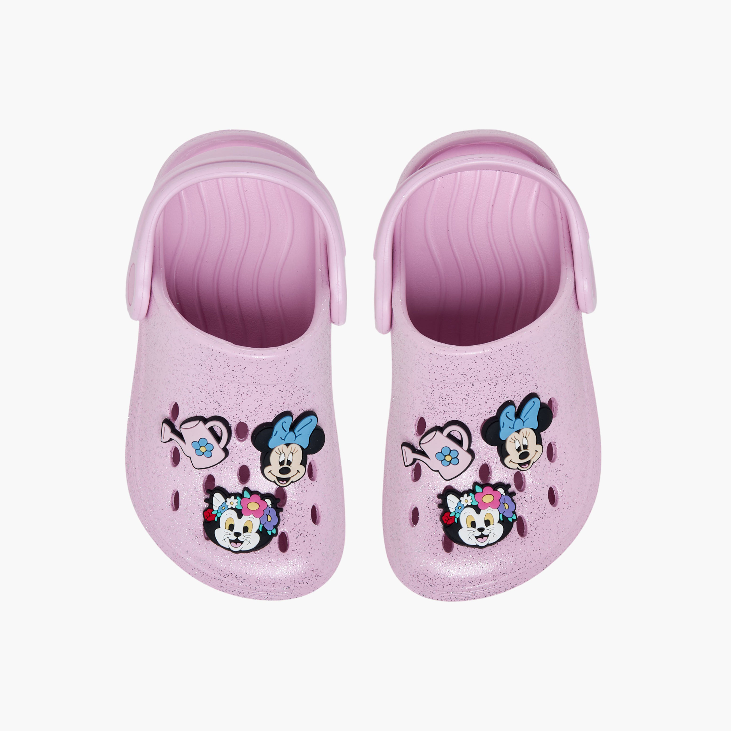 Disney Girls Minnie Mouse Accent Backstrap Clogs-girls-shoes-sandals-image-1