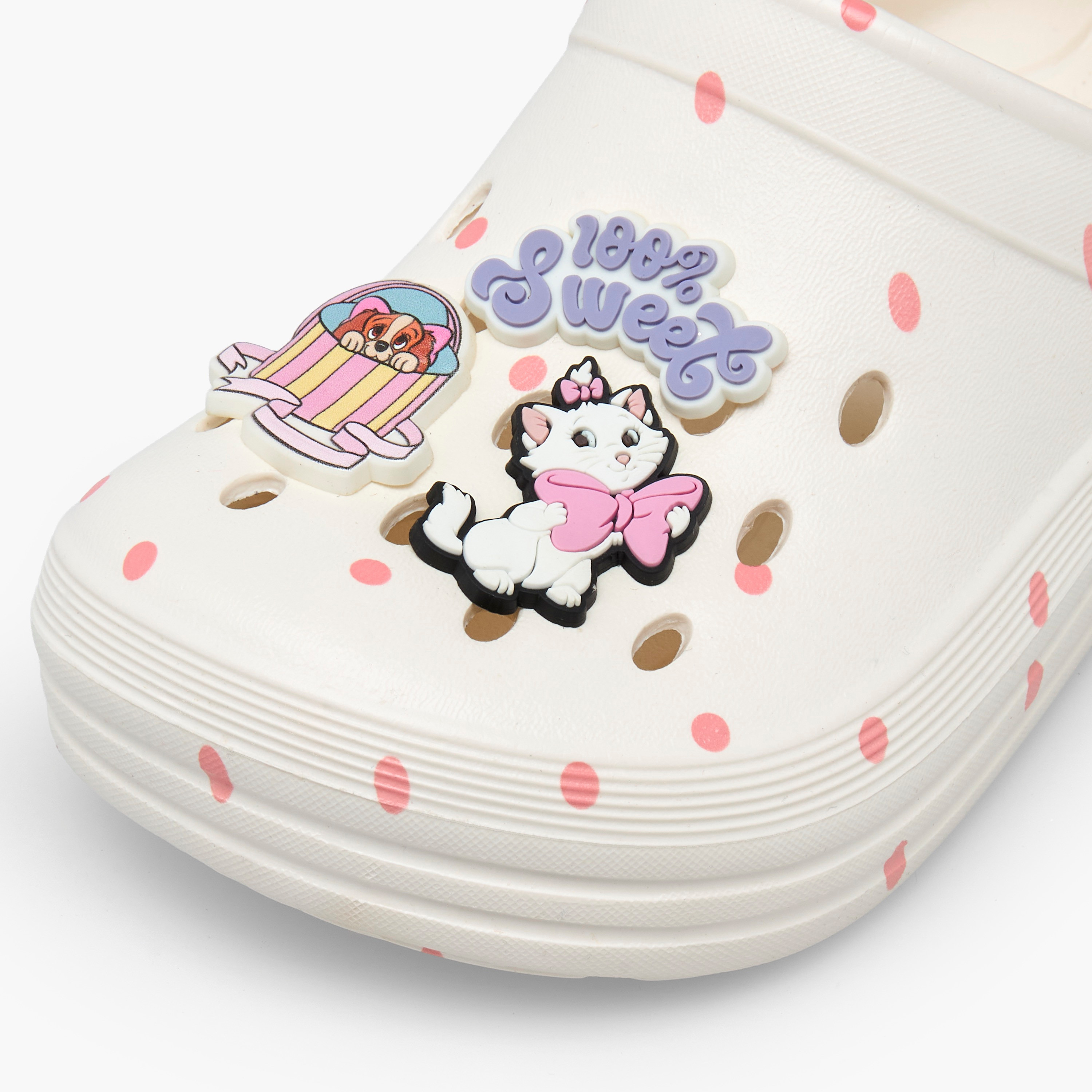 Disney Girls Marie Applique Clogs-girls-shoes-sandals-image-7