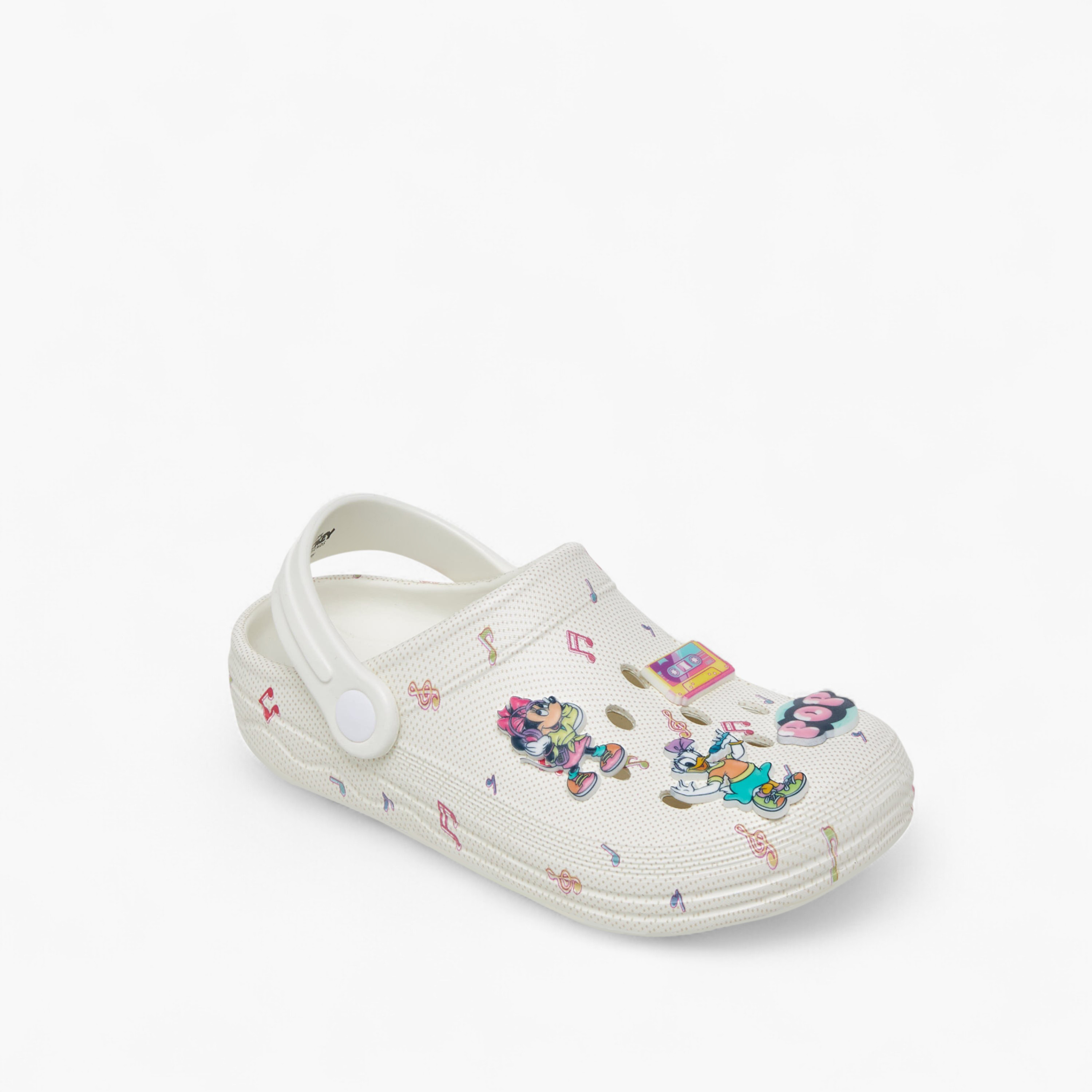 Disney Girls Minnie and Friends Print Backstrap Clogs-girls-shoes-sandals-image-2