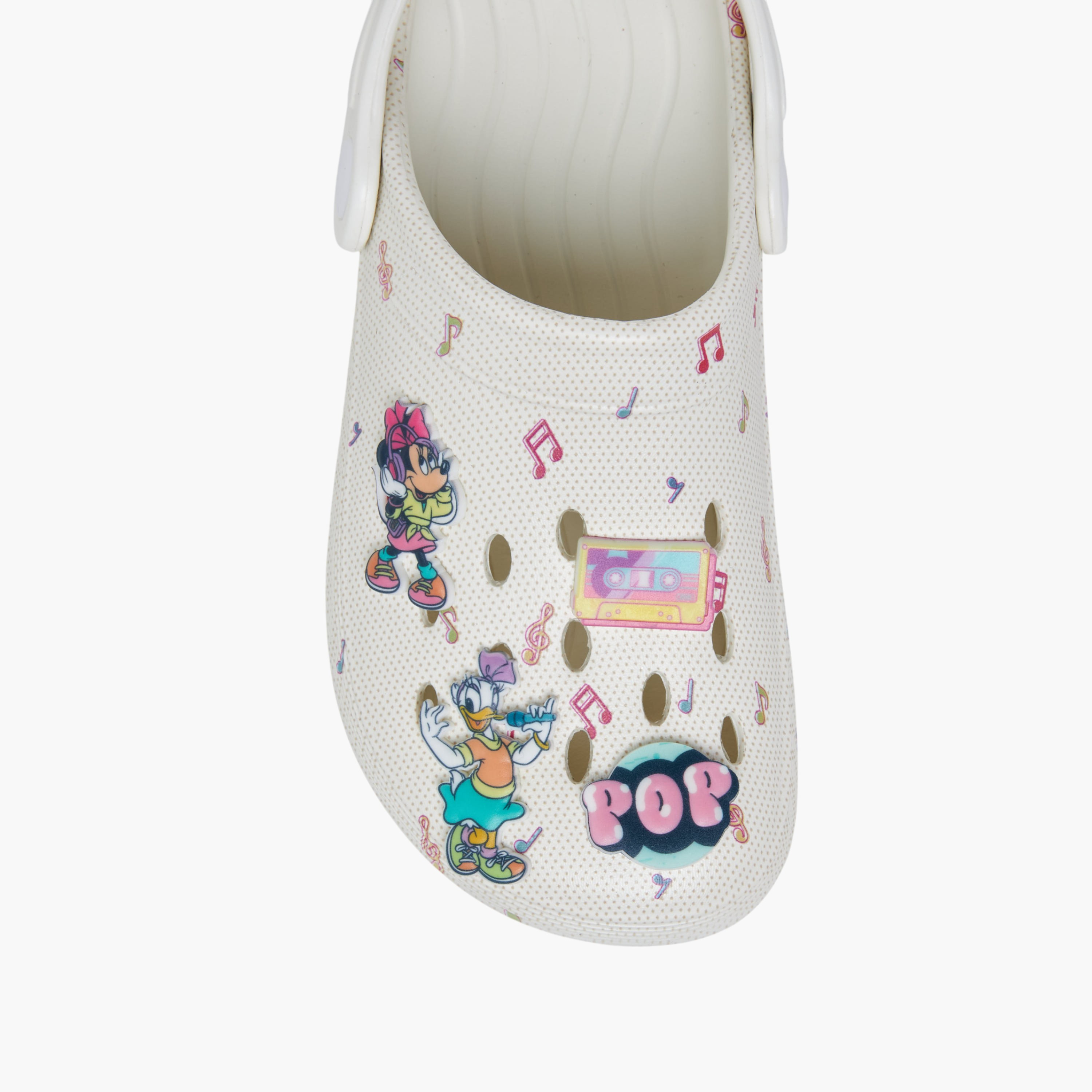 Disney Girls Minnie and Friends Print Backstrap Clogs-girls-shoes-sandals-image-4