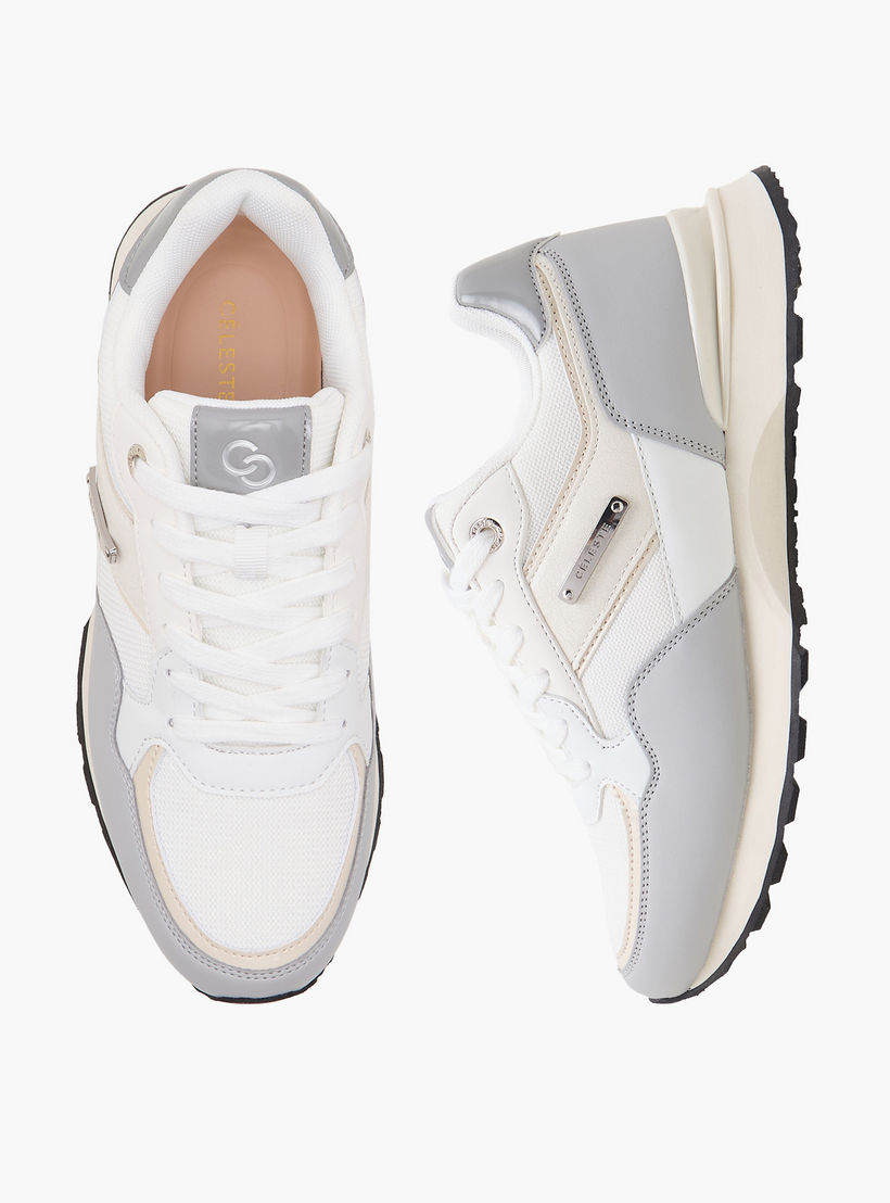 حذاء سنيكرز بألواح ورباط إغلاق للنساء من سيليست-women-shoes-sneakers-image-1