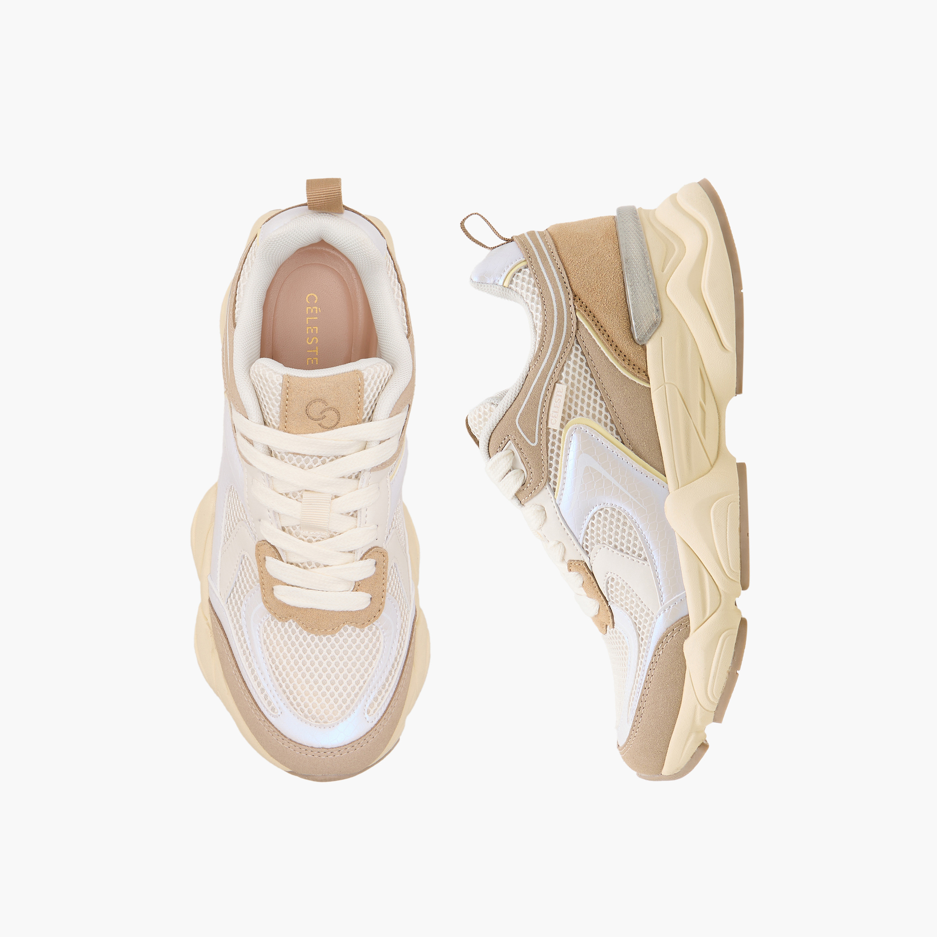 حذاء سنيكرز طول الكاحل برباط إغلاق للنساء من سيليست-women-shoes-sneakers-image-1