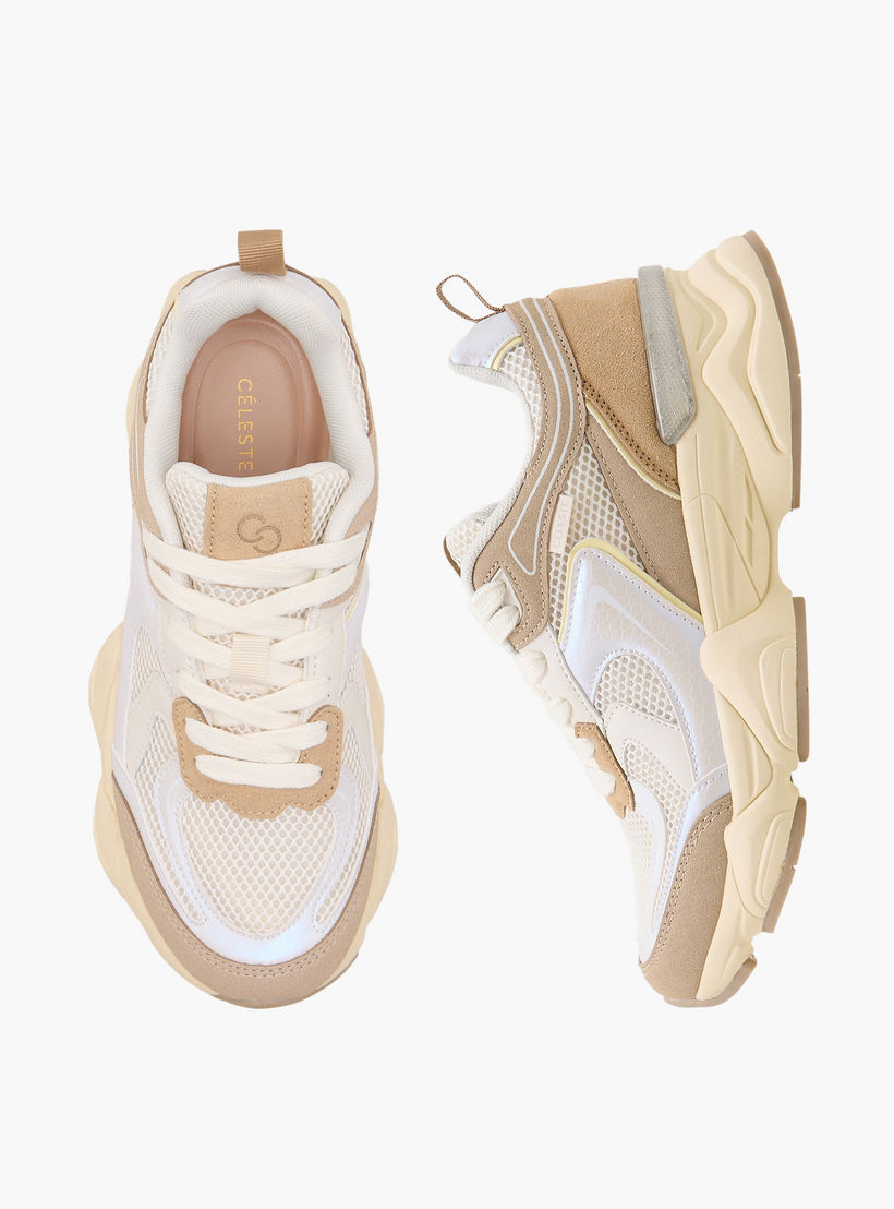 حذاء سنيكرز طول الكاحل برباط إغلاق للنساء من سيليست-women-shoes-sneakers-image-1