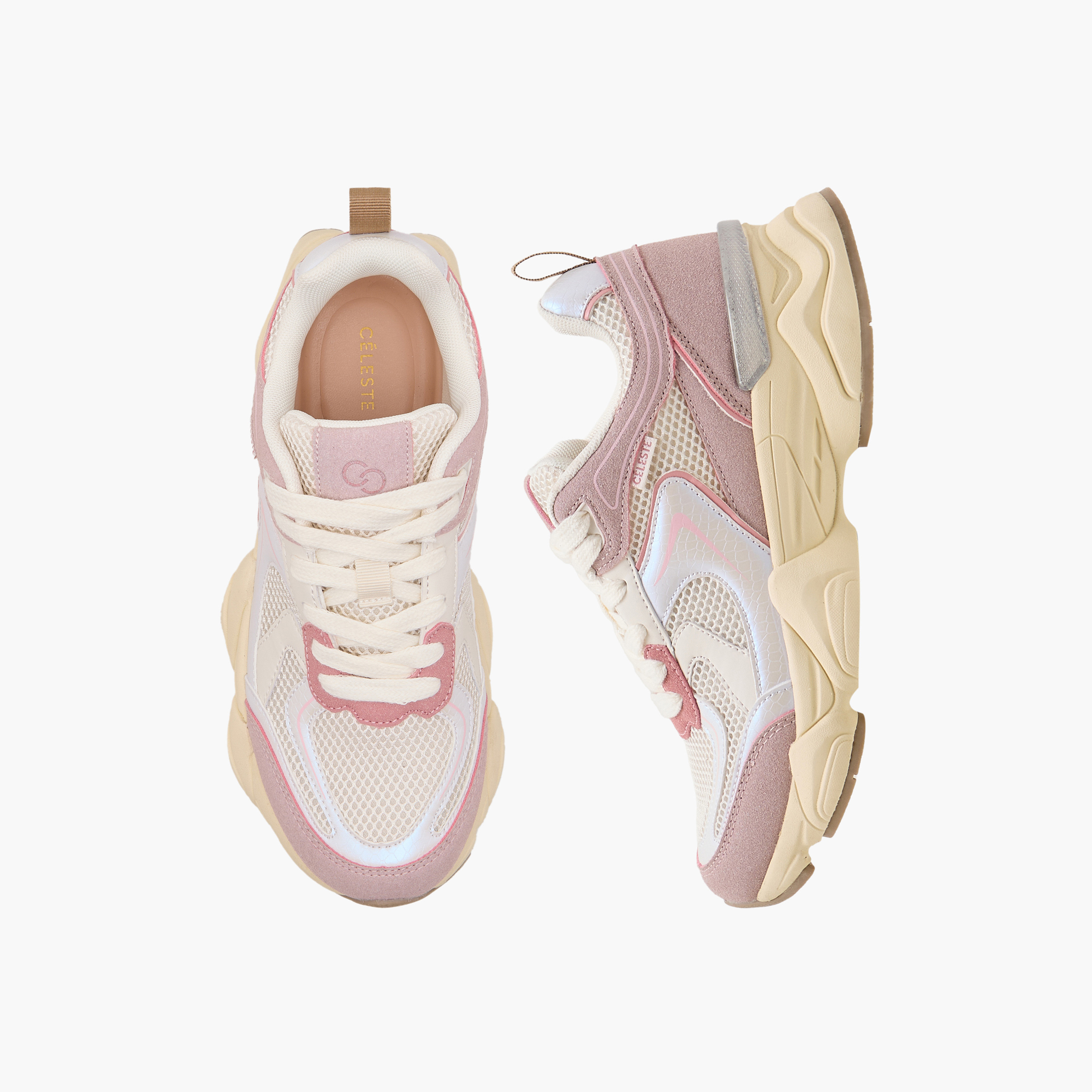 حذاء سنيكرز طول الكاحل برباط إغلاق للنساء من سيليست-women-shoes-sneakers-image-1