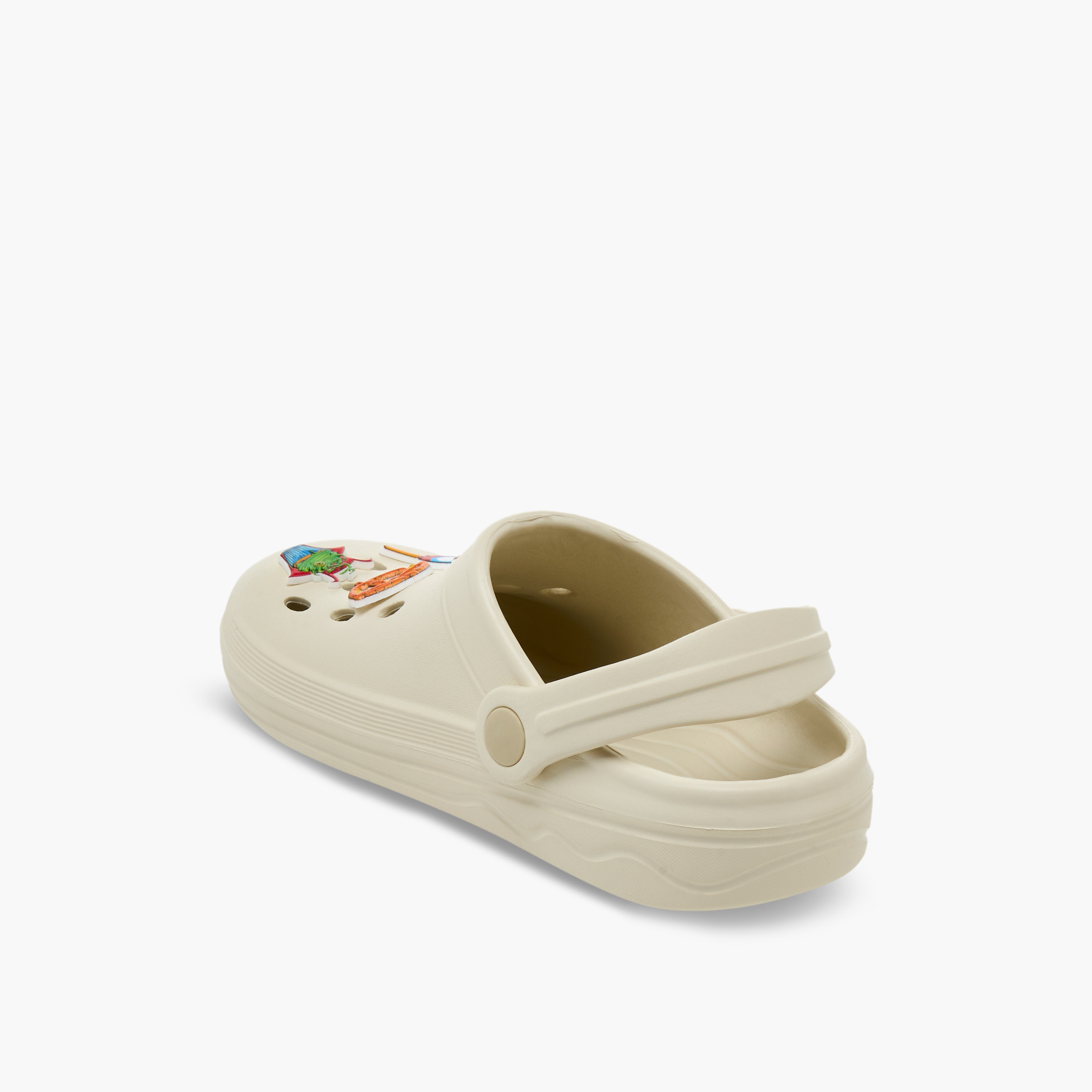 Boys Avengers Detail Clogs with Backstrap-boys-shoes-sandals-image-5
