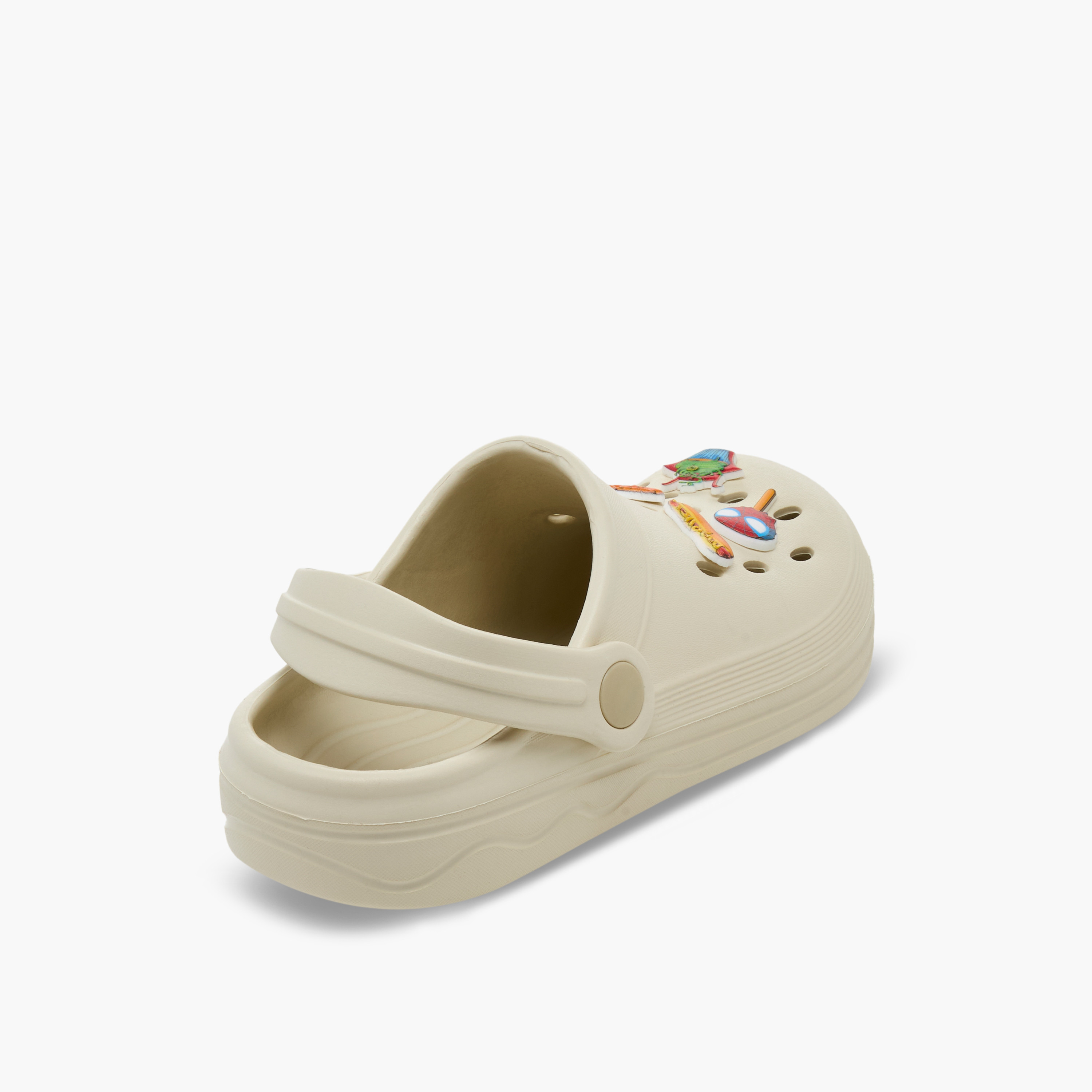 Boys Avengers Detail Clogs with Backstrap-boys-shoes-sandals-image-6