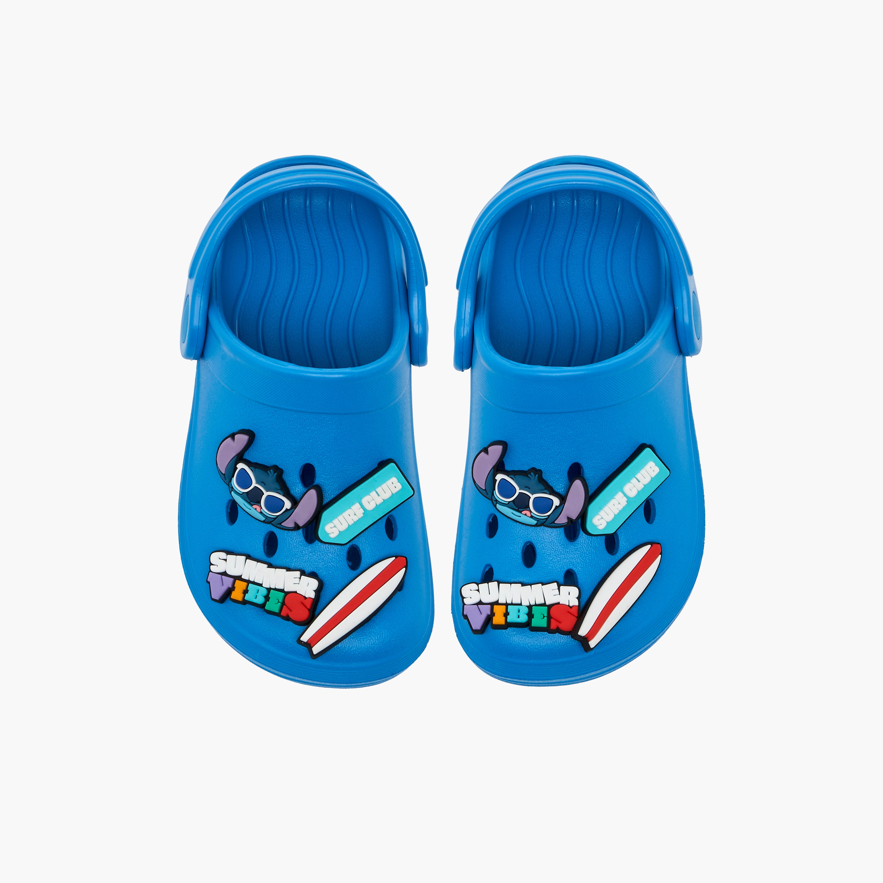 Disney Boys Backstrap Stitch Accent Clogs-boys-shoes-sandals-image-1