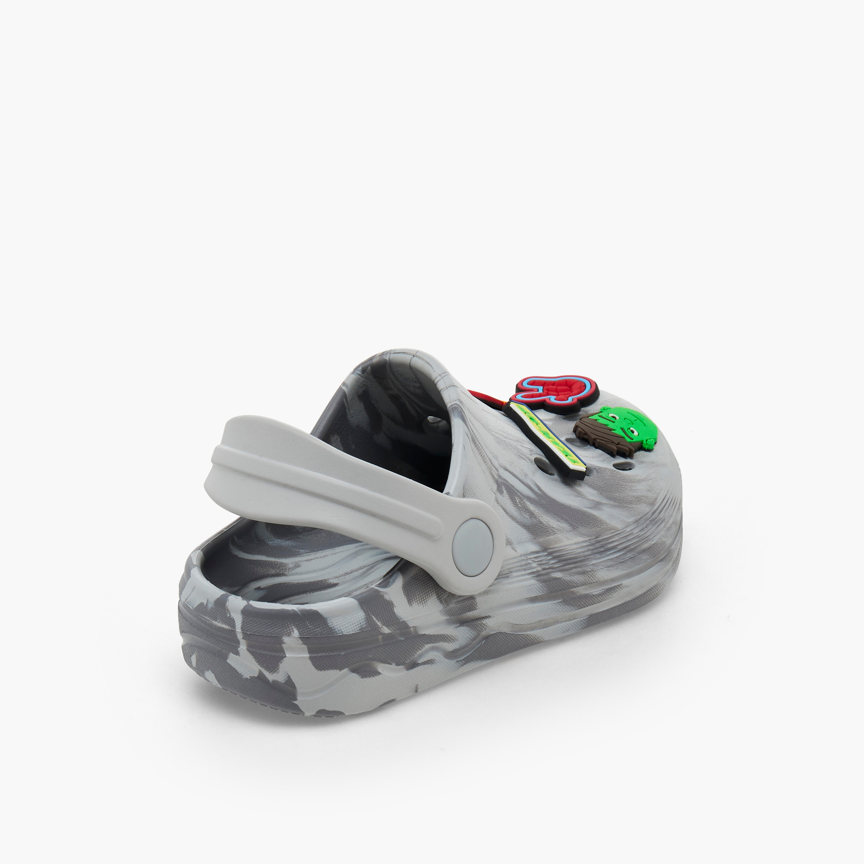 Boys Backstrap Avengers Accent Clogs-boys-shoes-sandals-image-6