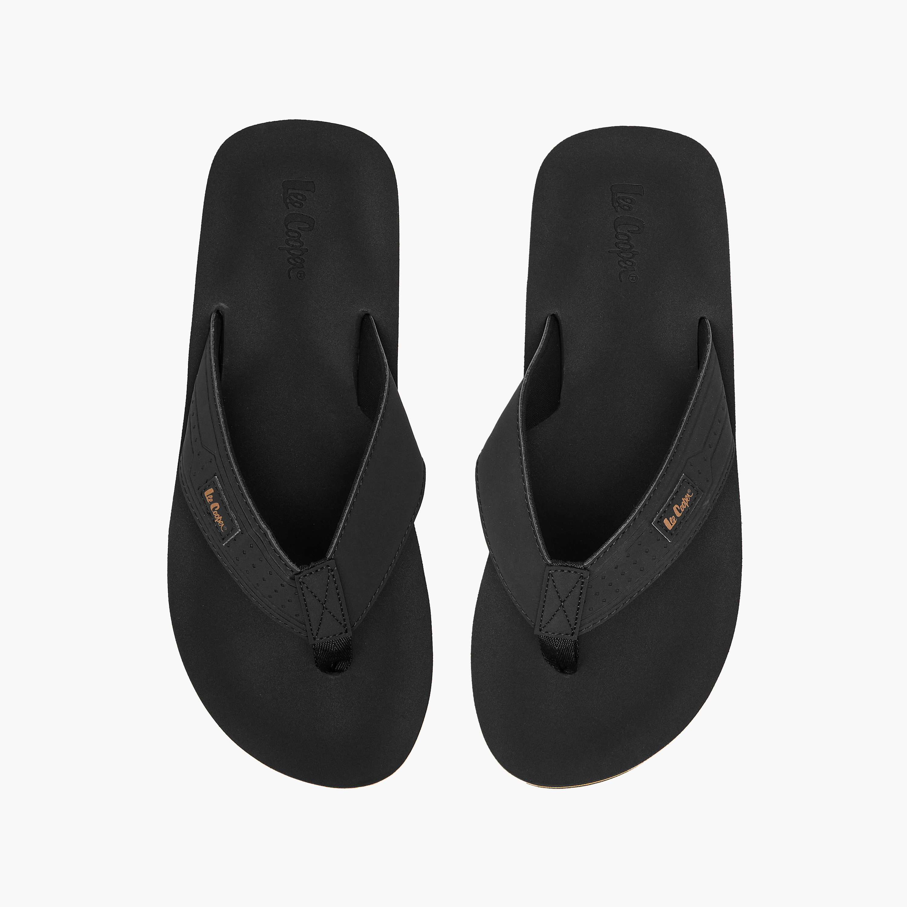 Lee Cooper Men's Solid Thong Slippers-men-shoes-flipflopsandslides-image-1