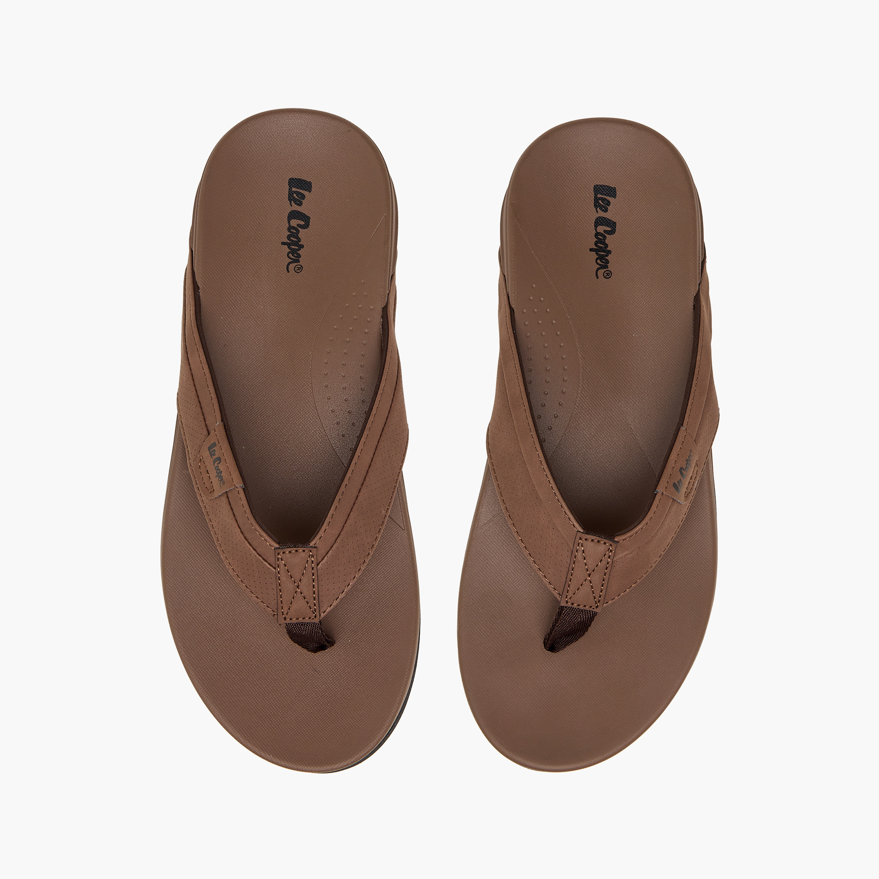 Lee Cooper Men's Logo Detail Thong Slippers-men-shoes-flipflopsandslides-image-1