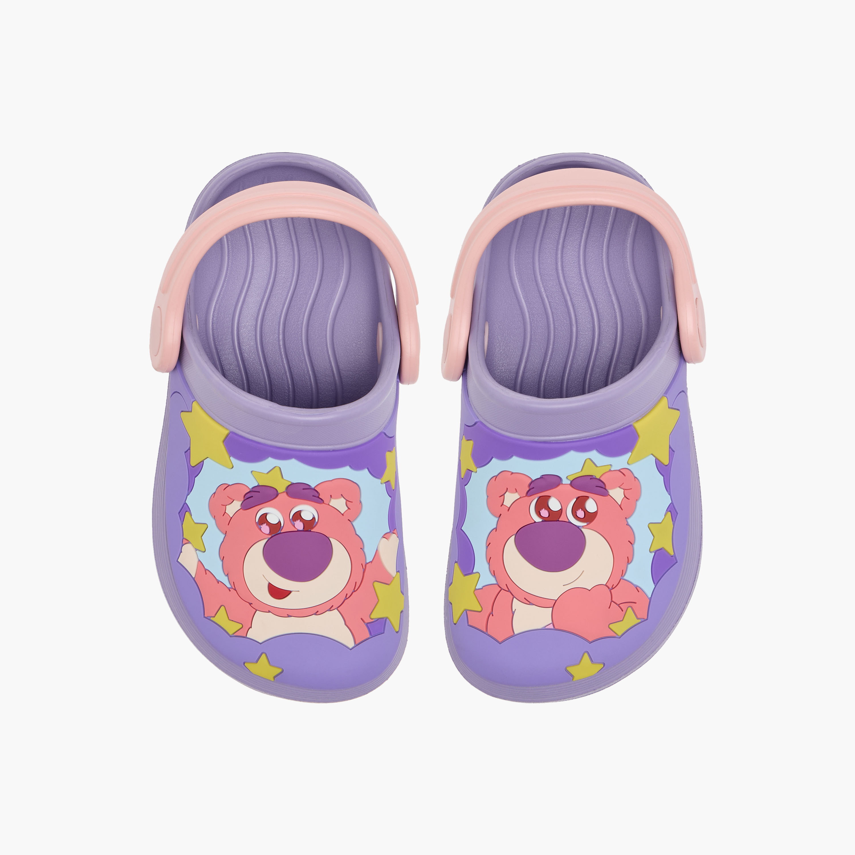 Disney Lots-o'-Huggin' Bear Applique Detail Clogs with Backstrap-girls-shoes-flipflopsandslides-image-1