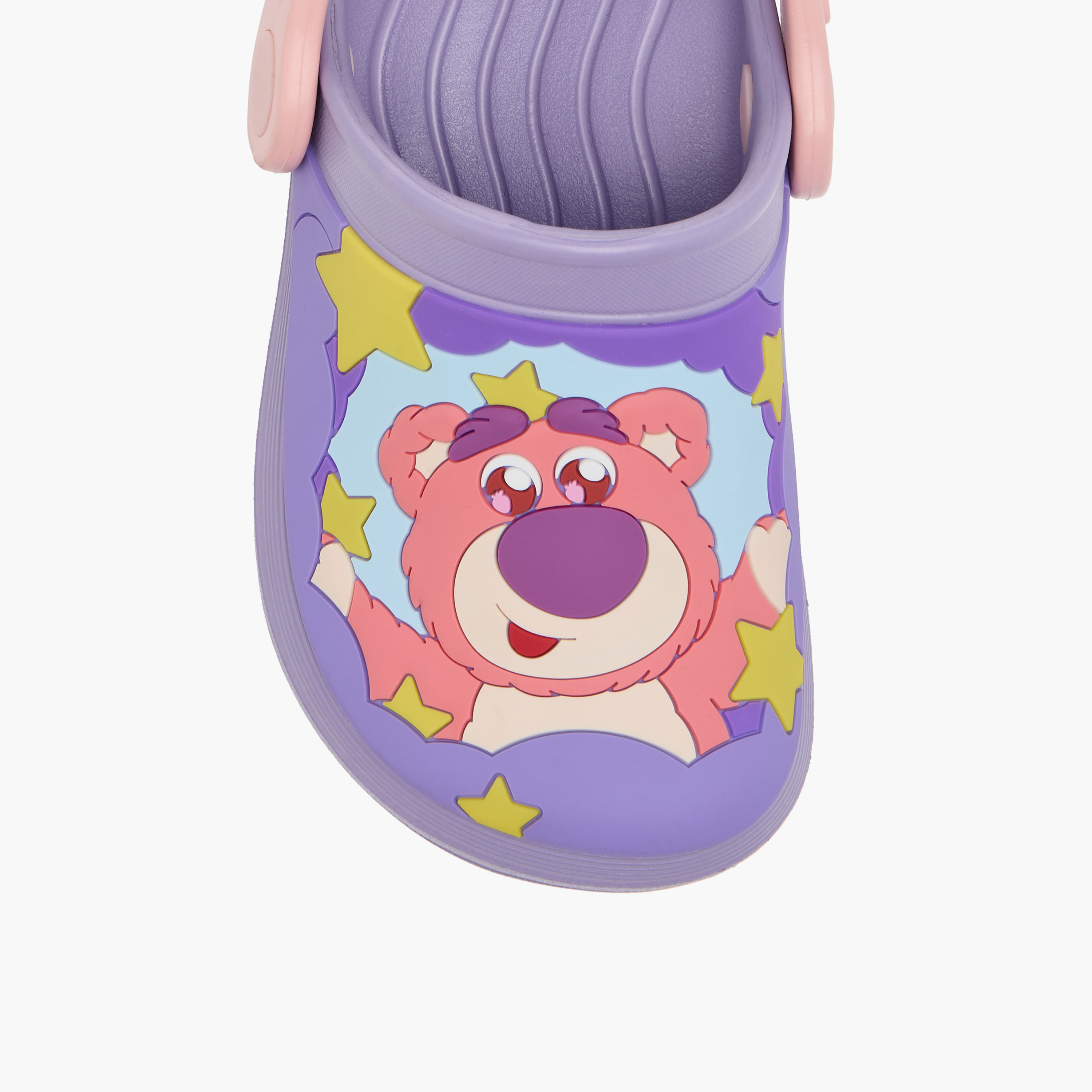صندل بكعب سميك وزينة دب مع حزام خلفي لوتسو هاجن من ديزني-girls-shoes-flipflopsandslides-image-4