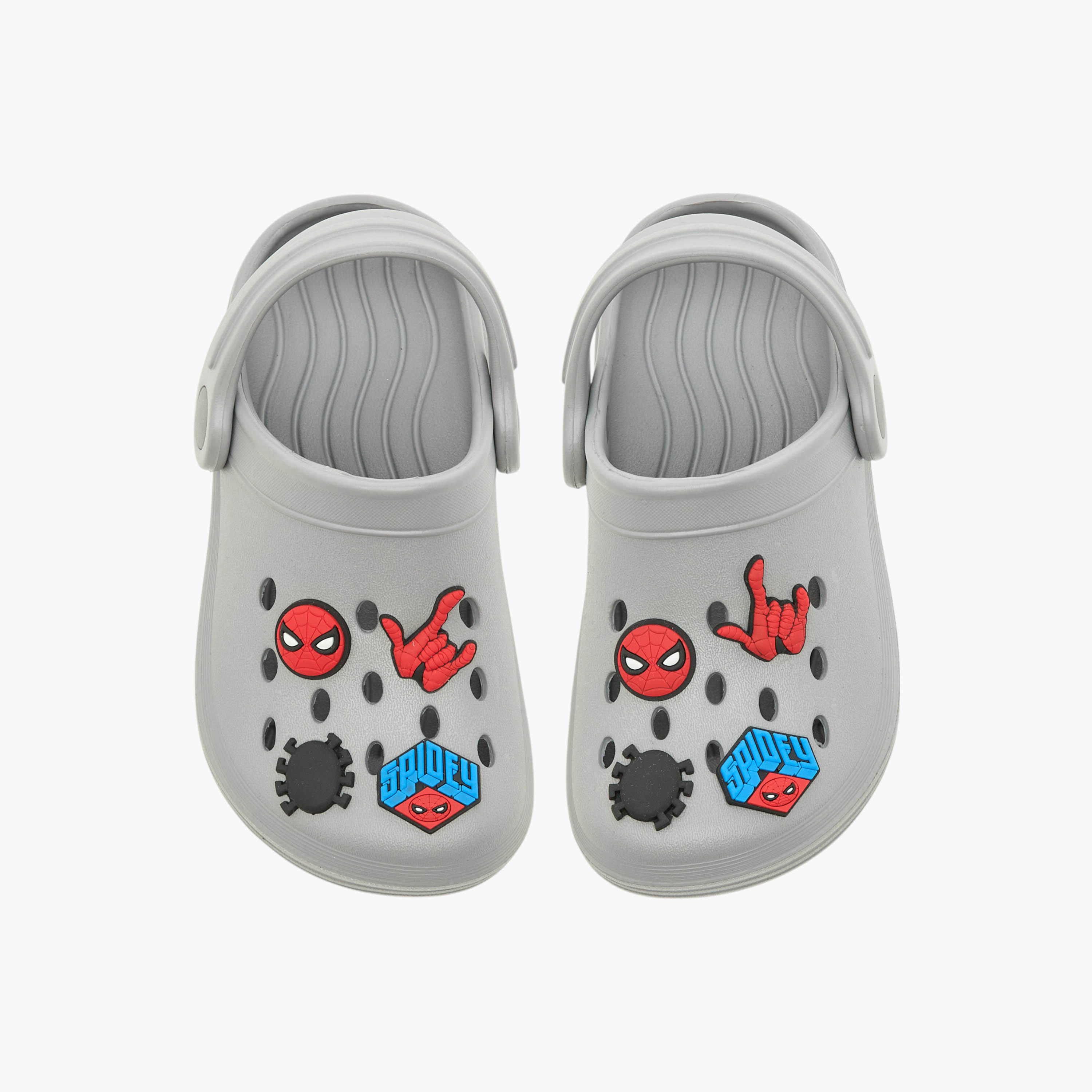 Spider-Man Applique Clogs with Backstrap-boys-shoes-sandals-image-1