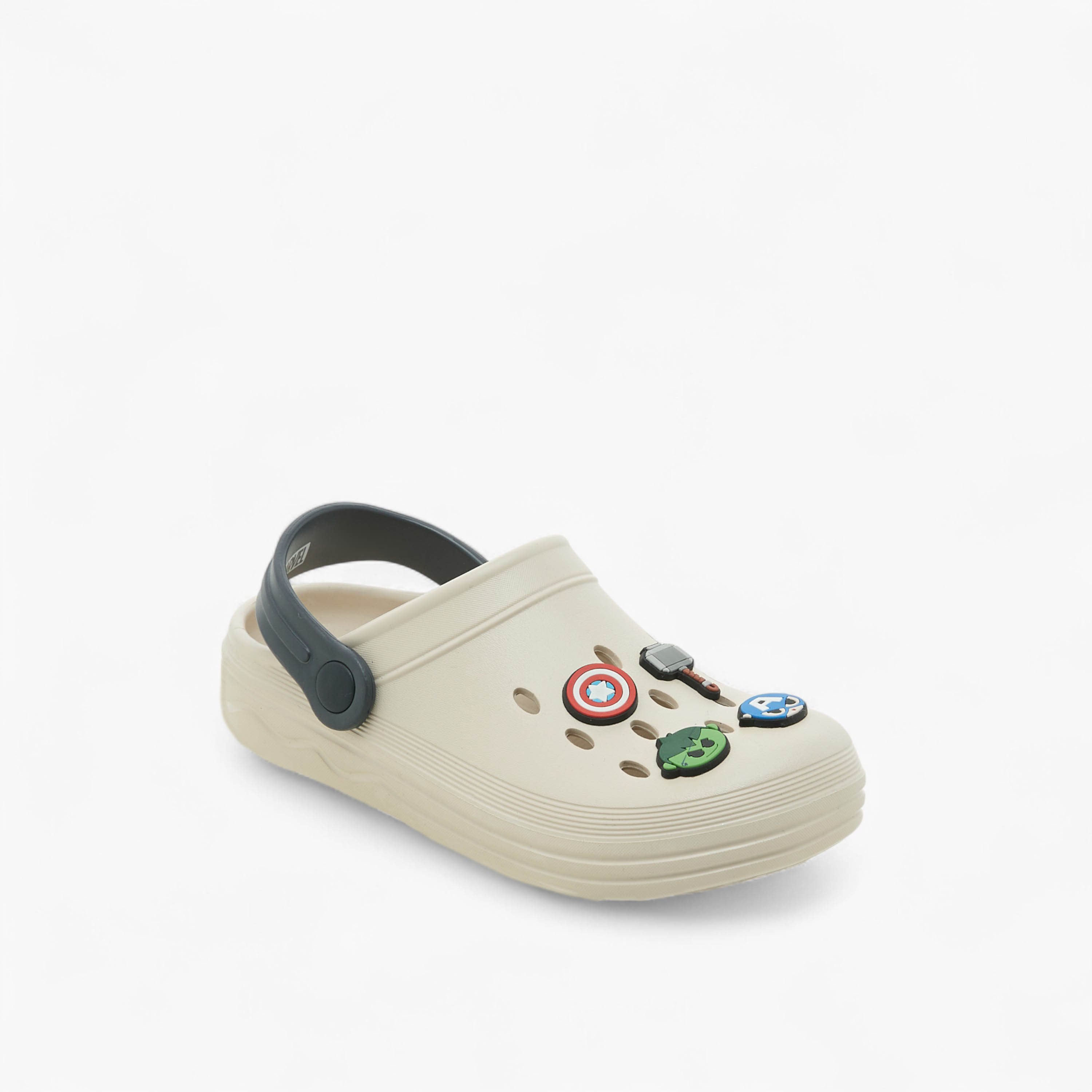Avengers Applique Clogs with Backstrap-boys-shoes-sandals-image-2
