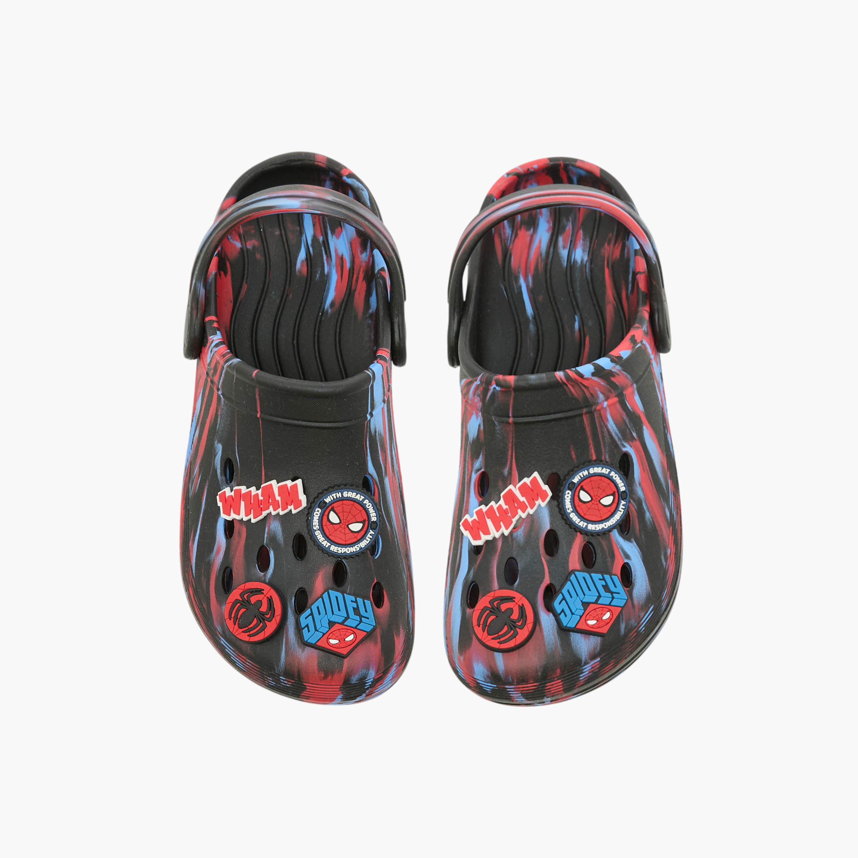 Spider-Man Applique Clogs with Backstrap-boys-shoes-sandals-image-1