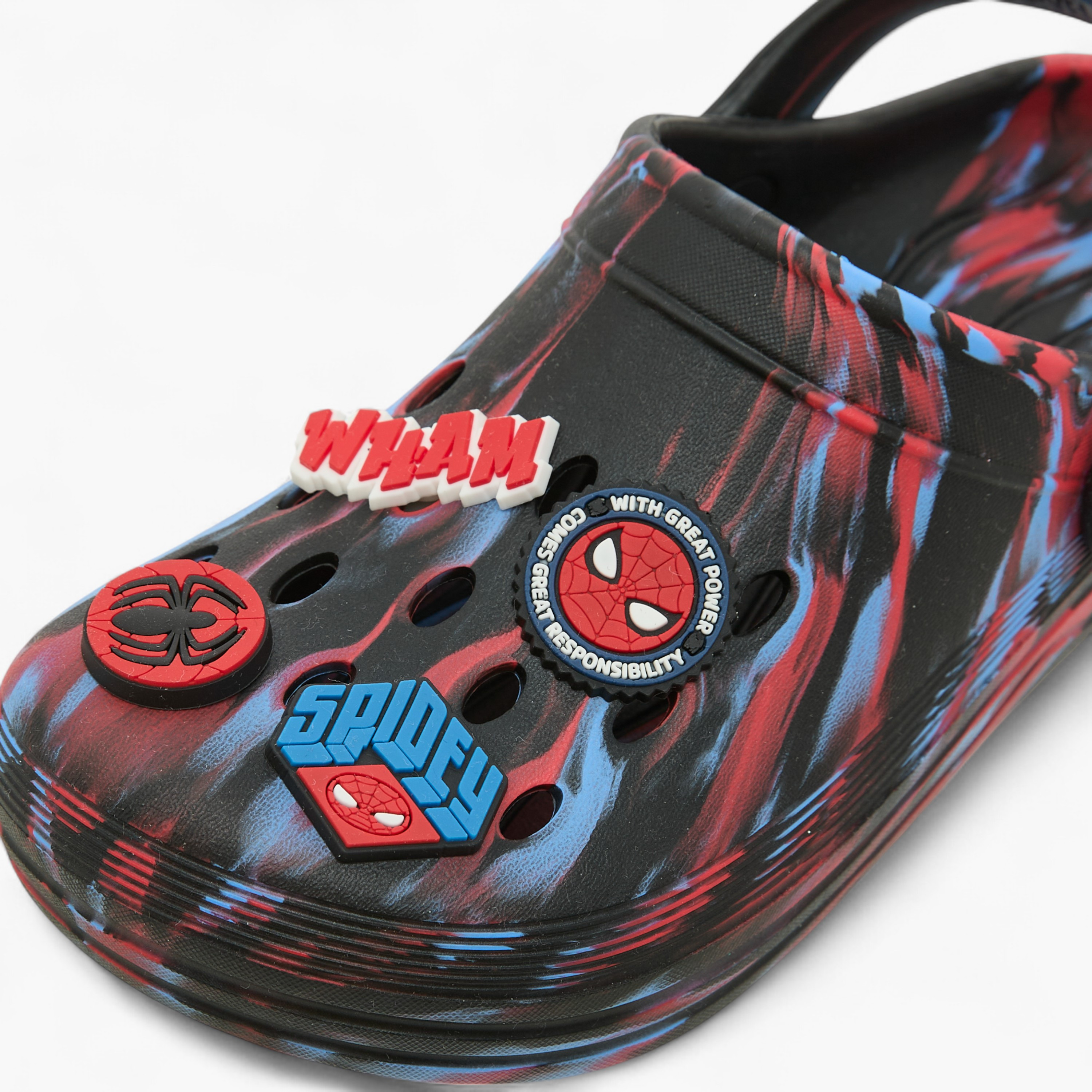 Spider-Man Applique Clogs with Backstrap-boys-shoes-sandals-image-4