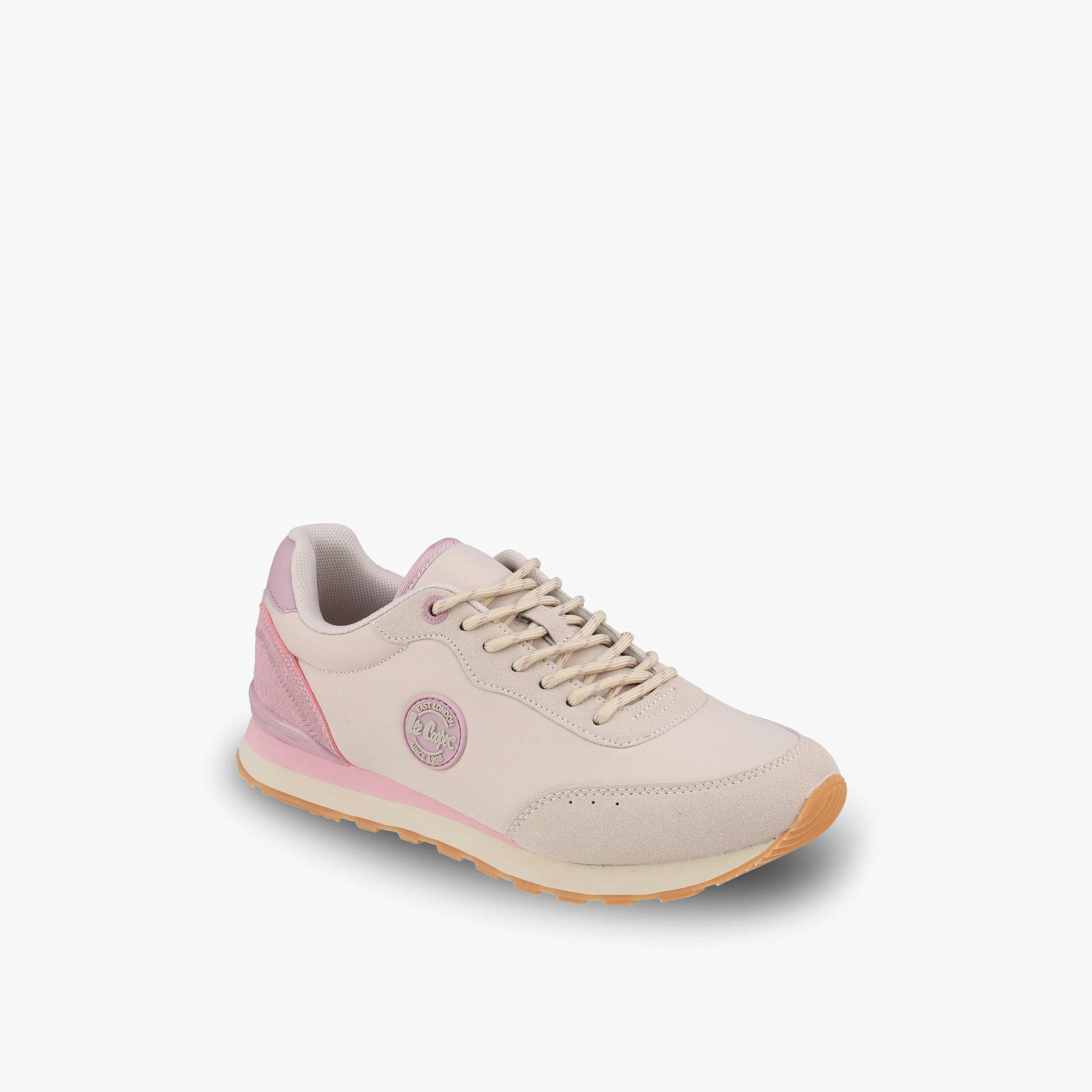Lee Cooper Women Logo Lace-Up Ankle Sneakers-women-shoes-sneakers-image-2