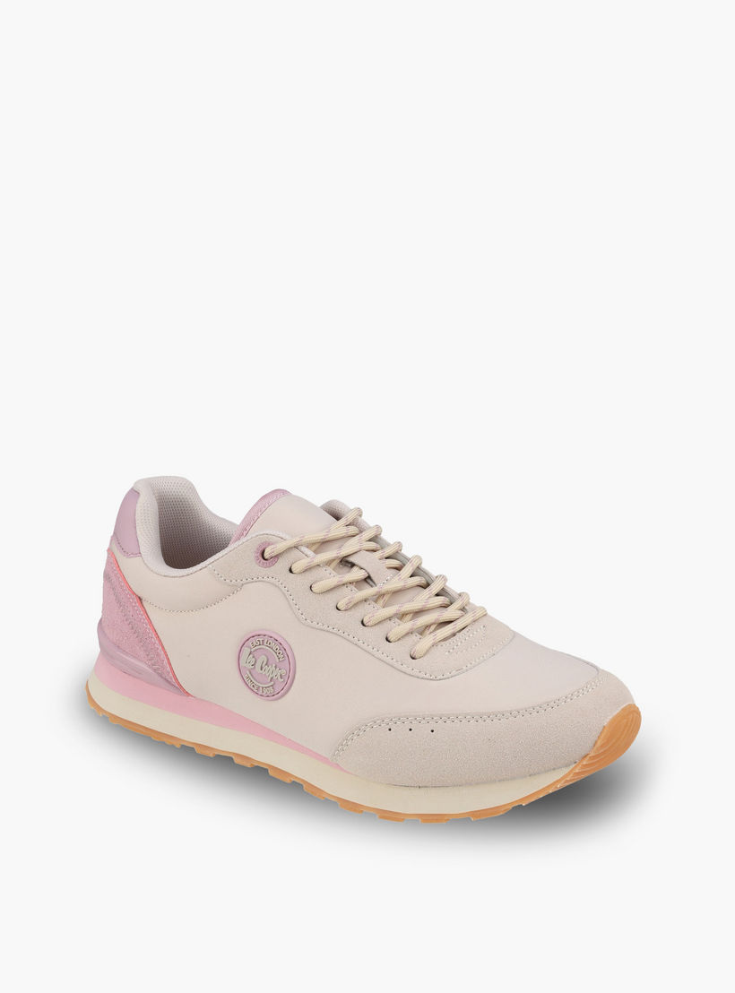 Lee Cooper Women Logo Lace-Up Ankle Sneakers-women-shoes-sneakers-image-2