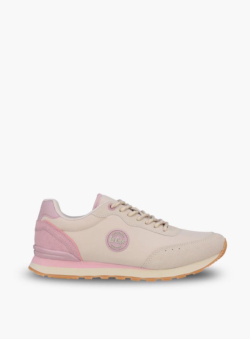 Lee Cooper Women Logo Lace-Up Ankle Sneakers-women-shoes-sneakers-image-3