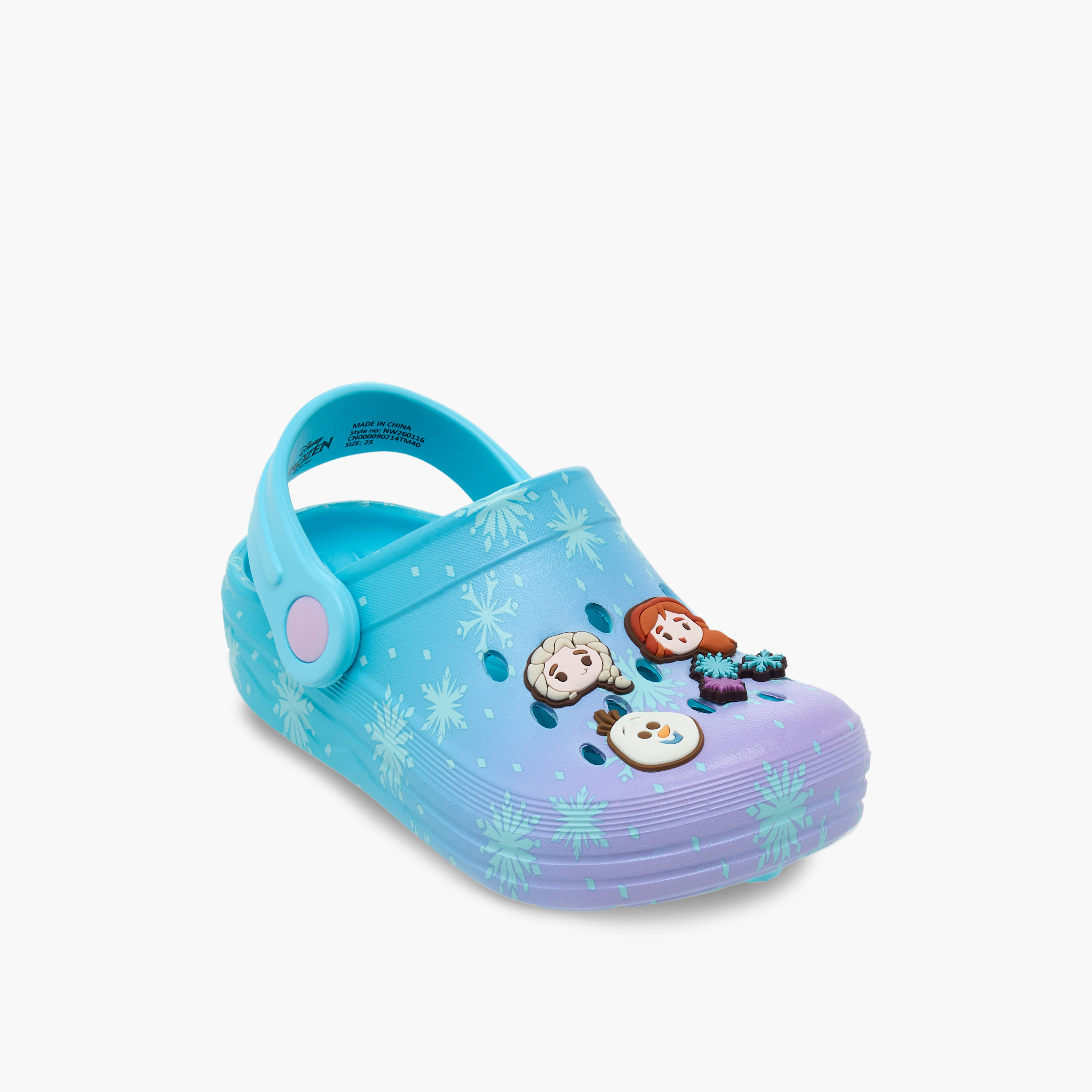 صندل كلوج سهل الارتداء بزينة جيبيتز فروزن للبنات من ديزني-girls-shoes-sandals-image-2
