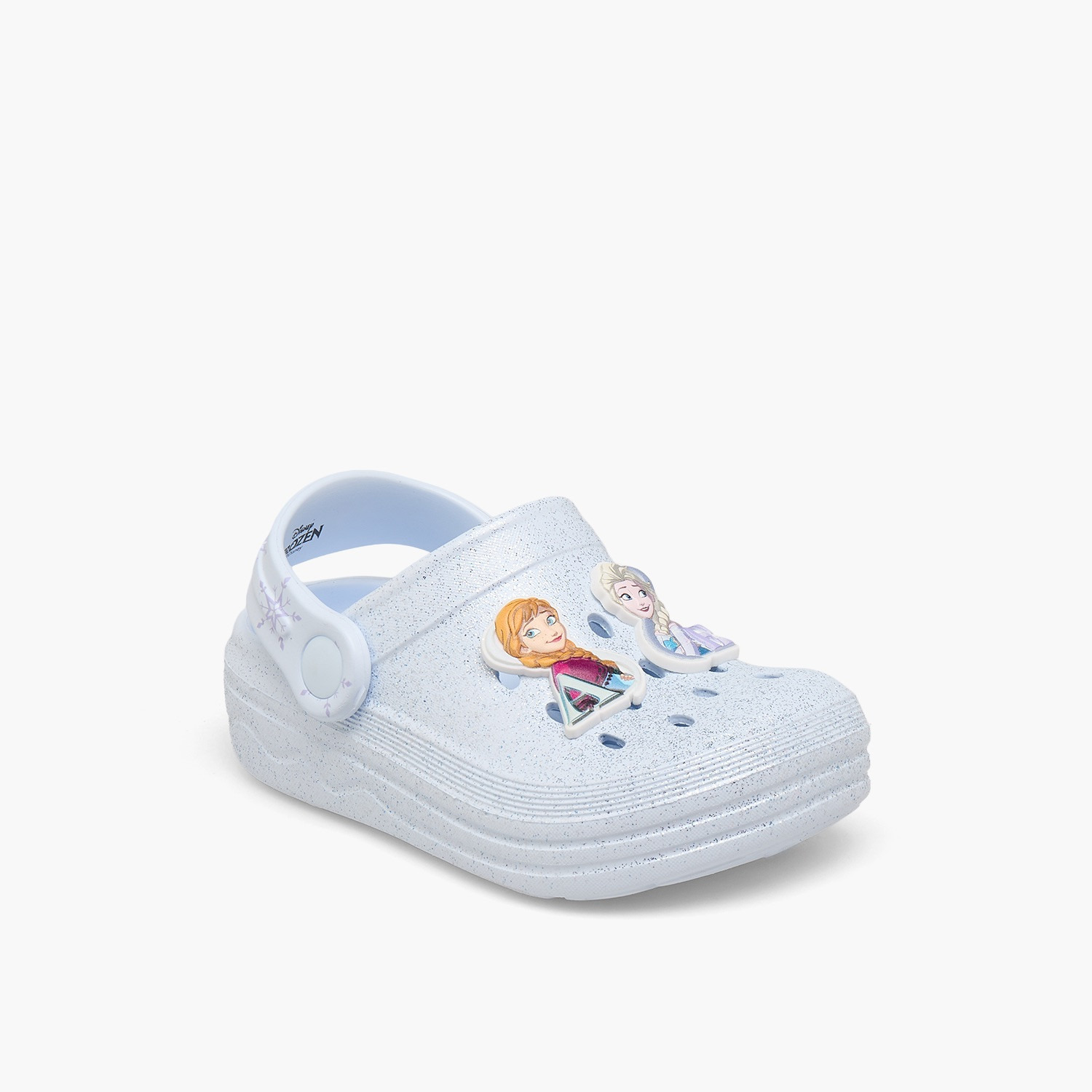 Disney Girls Frozen Applique Clogs-girls-shoes-flipflopsandslides-image-2