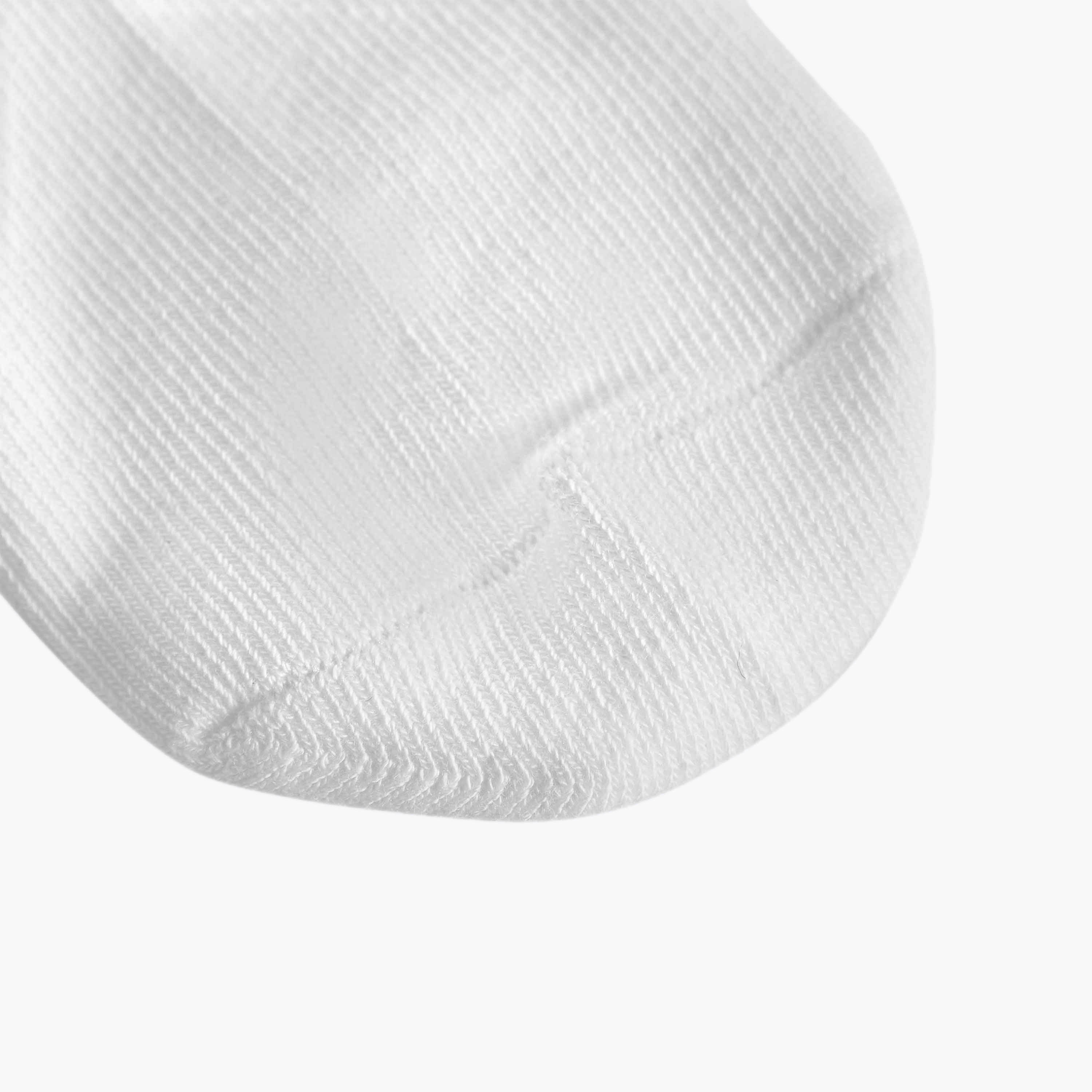 Juniors Solid Ankle Length Trainer Socks - Set of 3-baby-boys-accessories-socks-image-3