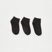 Juniors Solid Ankle Length Socks - Pair of 3-Underwear and Socks-thumbnailMobile-0