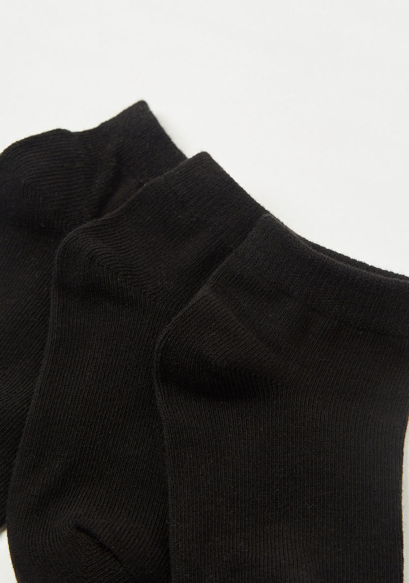 Juniors Solid Ankle Length Socks - Pair of 3-Underwear and Socks-image-2