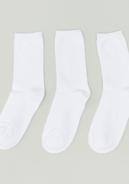 Juniors Solid Socks - Set of 3
