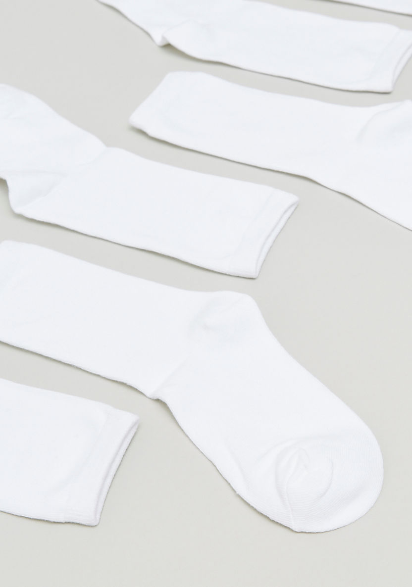 Juniors Solid Socks - Set of 3-Socks-image-2