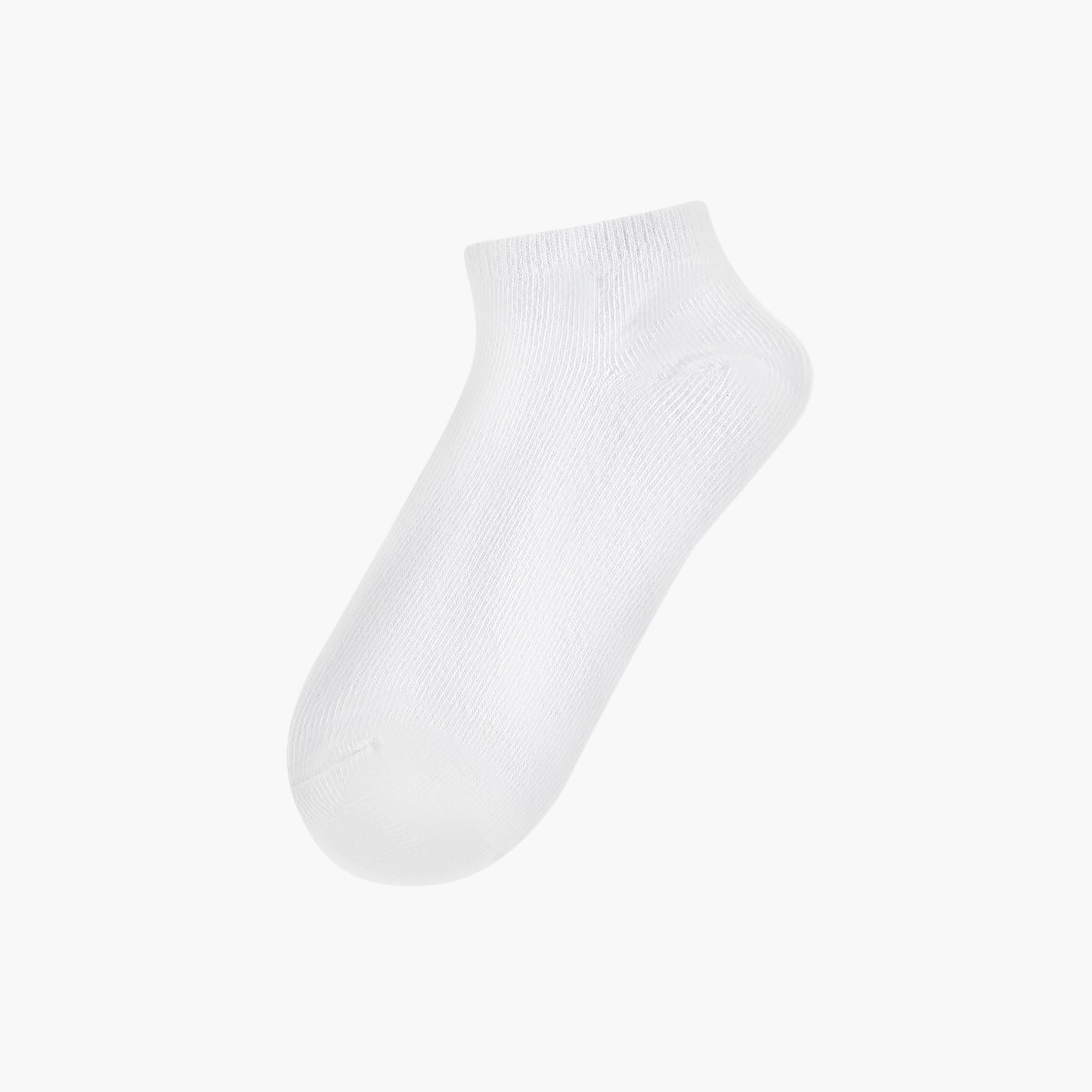 Juniors Solid Ankle Socks - Set of 3-boys-accessories-socks-image-2
