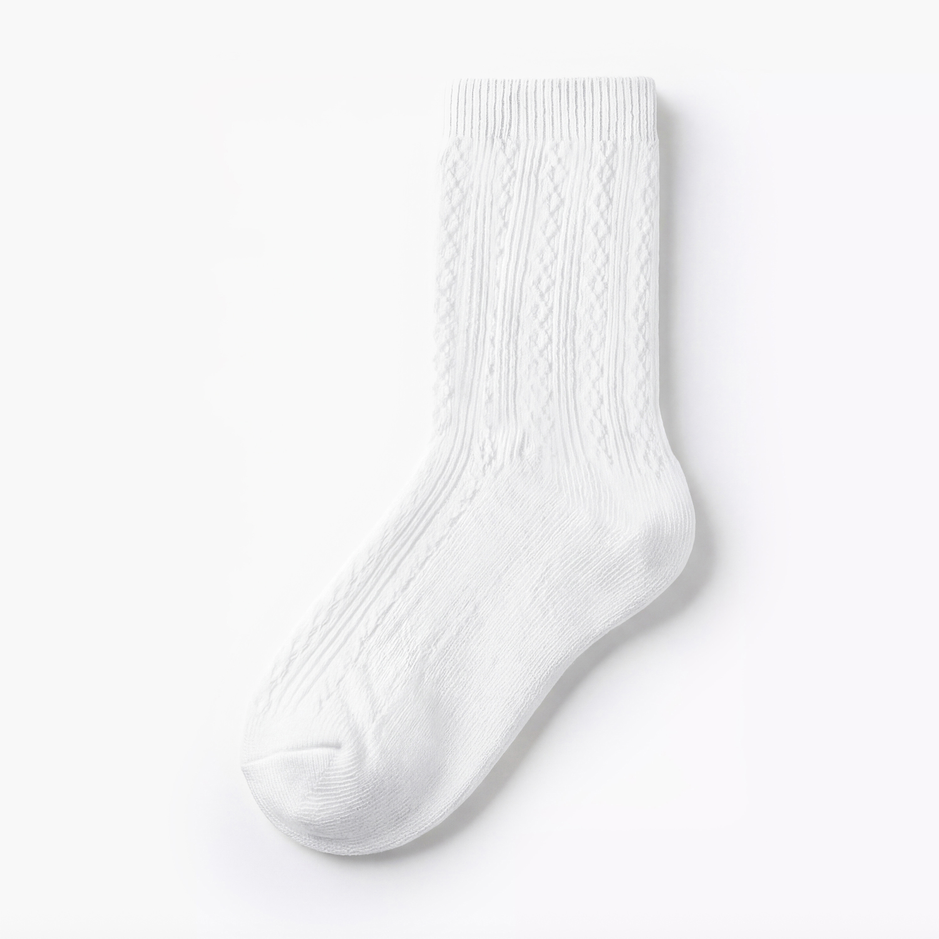 Juniors Solid Socks - Set of 3-baby-girls-accessories-socks-image-2