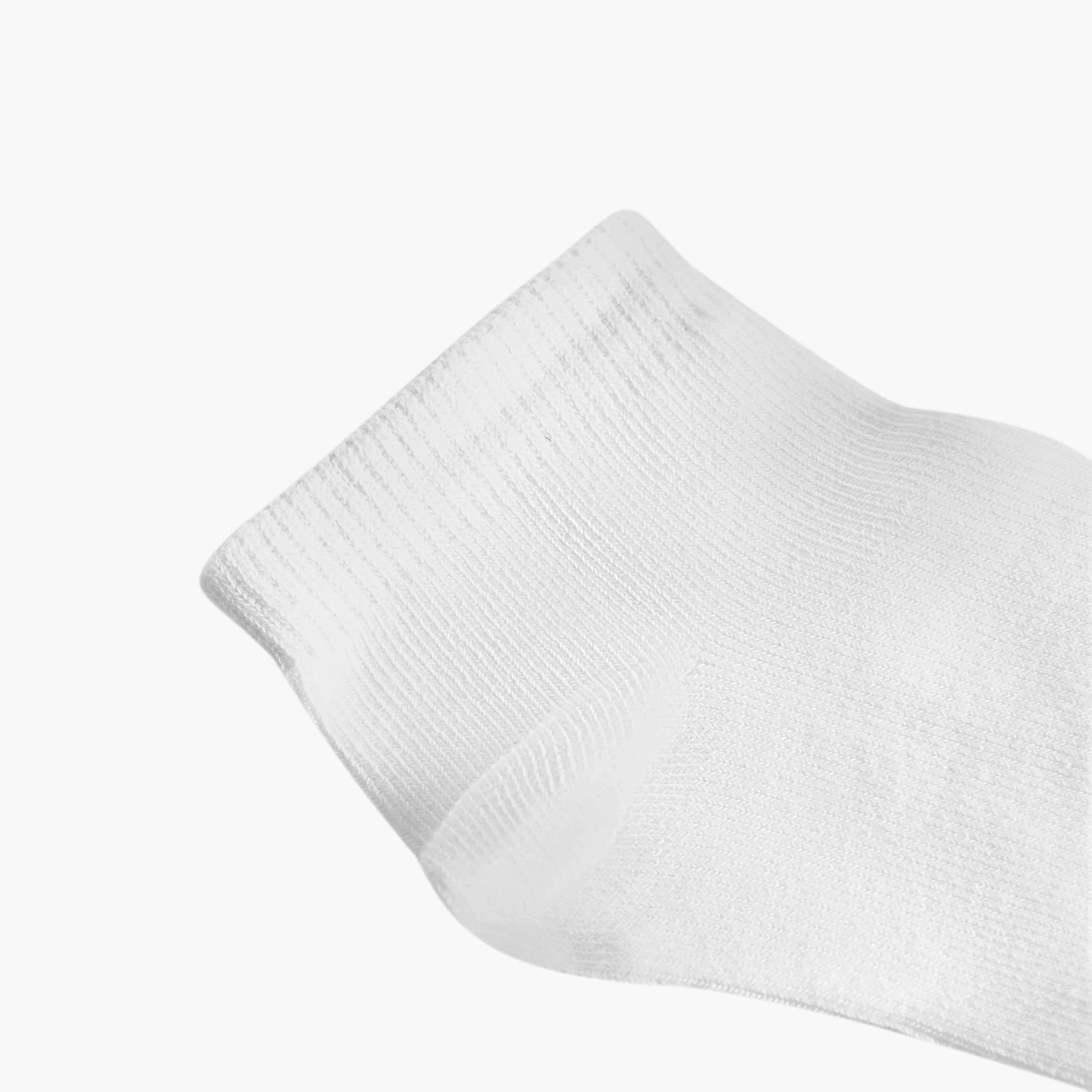 Juniors Solid Socks with Cuffed Hem - Set of 3-baby-girls-accessories-socks-image-5